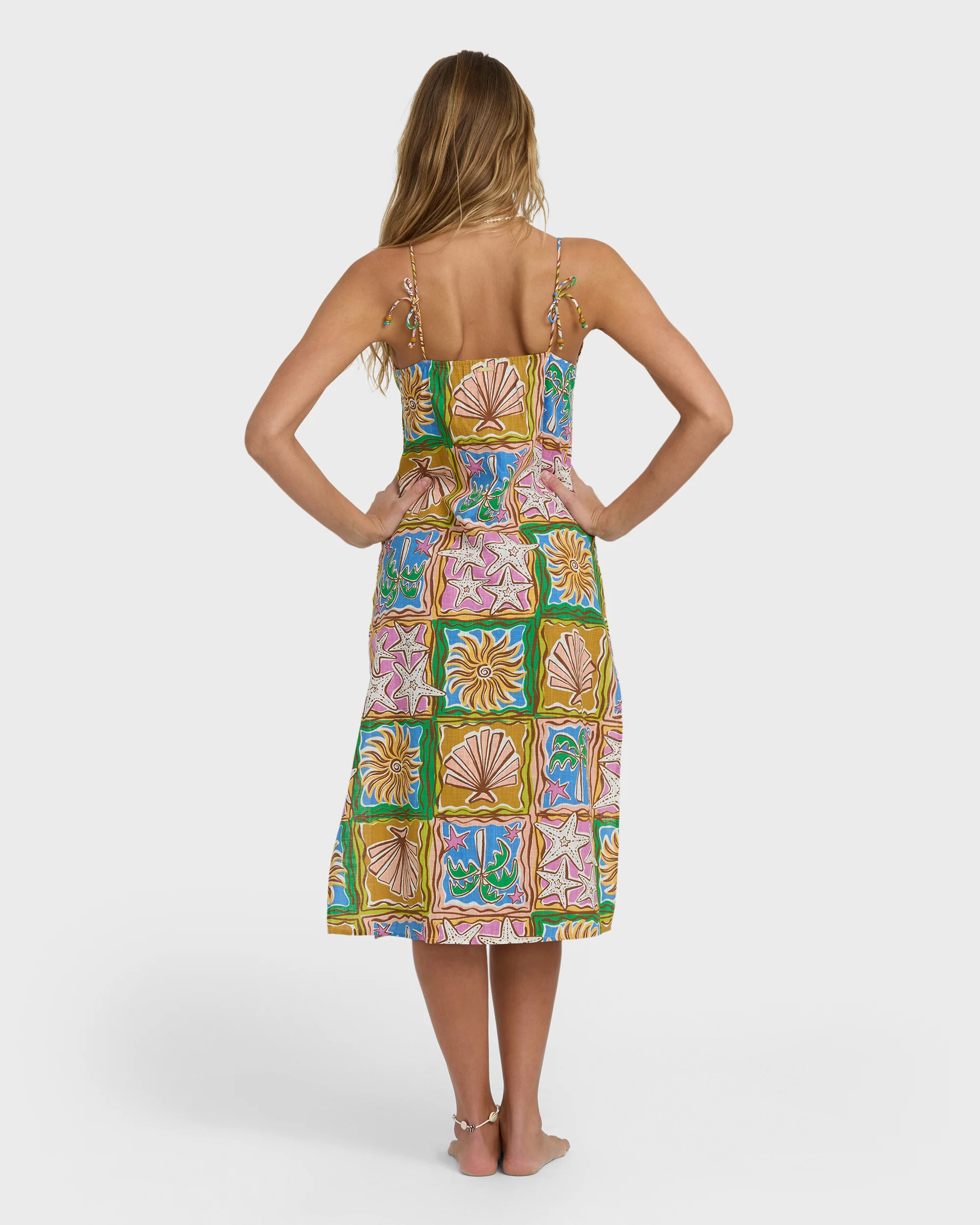 Womens Heat Dream Midi Dress - Image 5