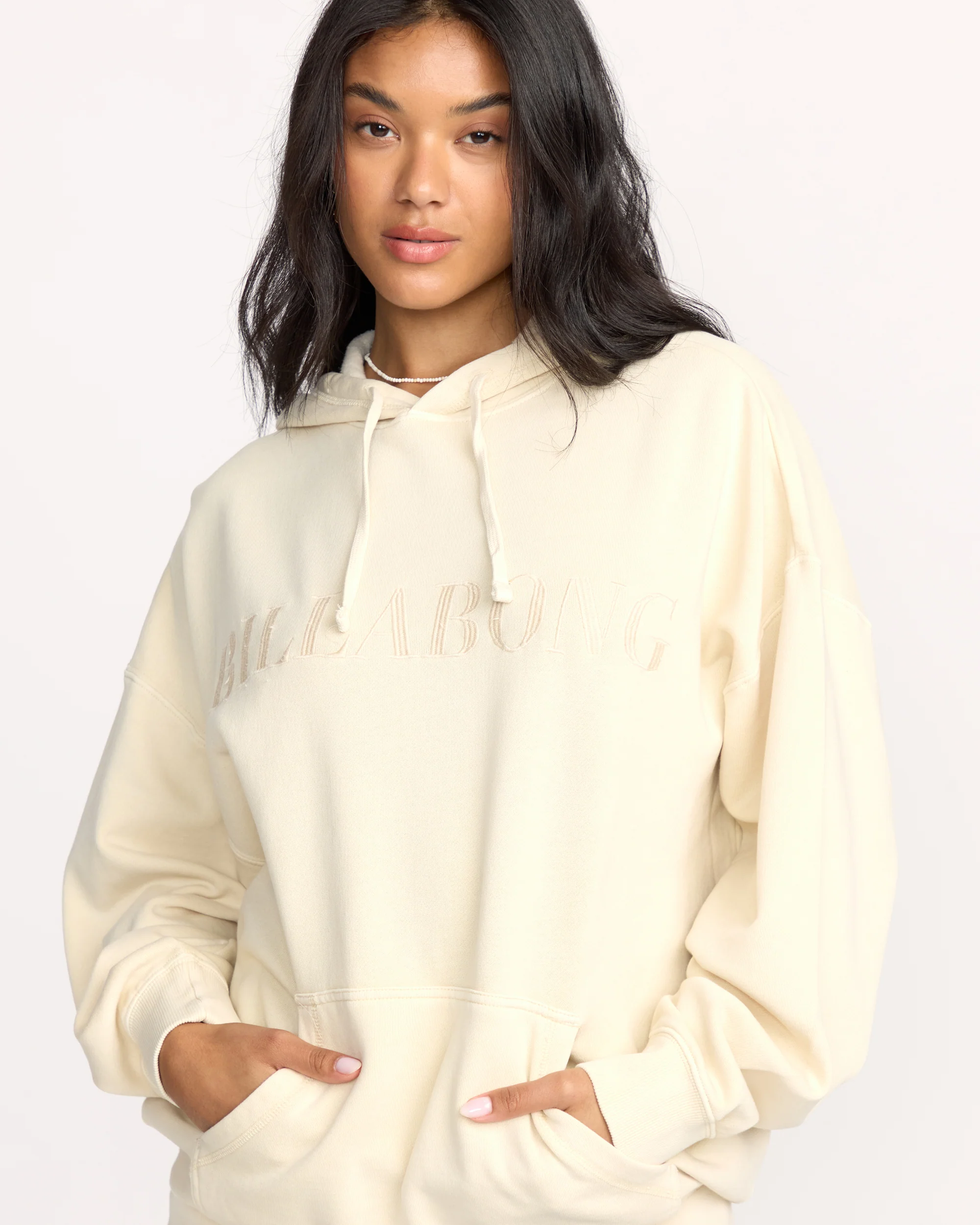 Hi Tide Dip Hoodie - Whitecap - Image 2