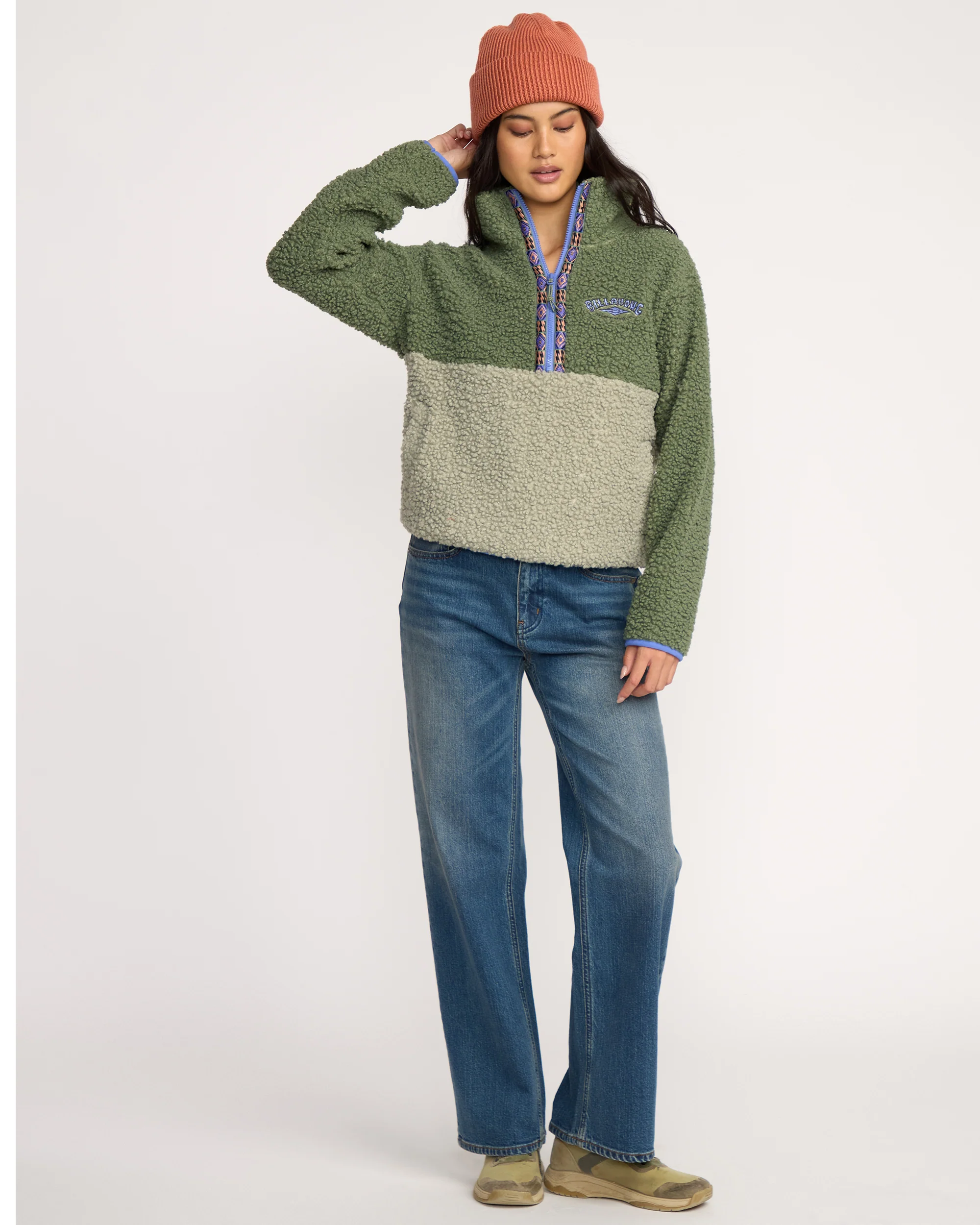 A/Div Horizon Mock Neck Half Zip Sweatshirt - Treehugger - Image 3