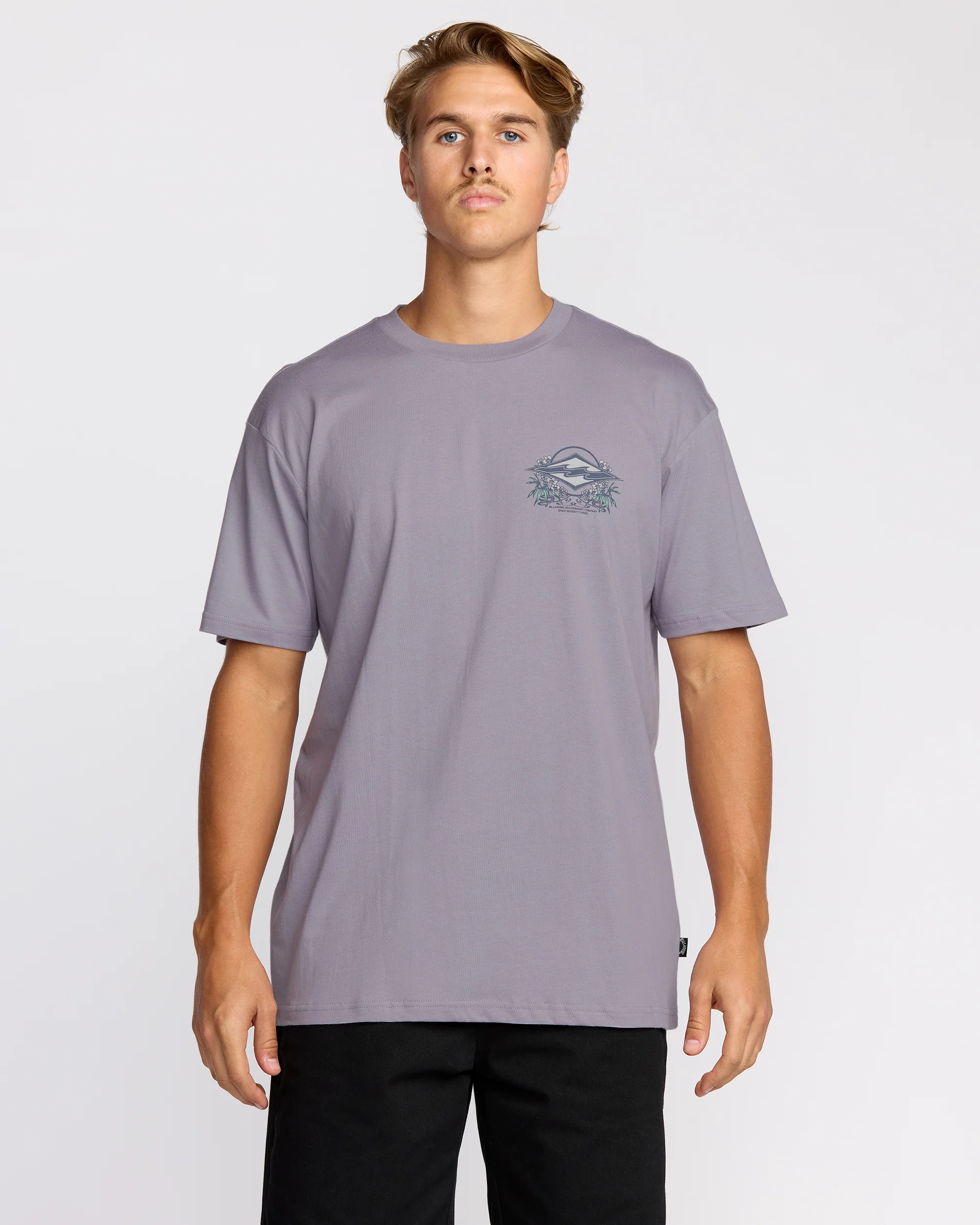 Jaybay Premium Short Sleeve T-Shirt - Light Purple - Image 2