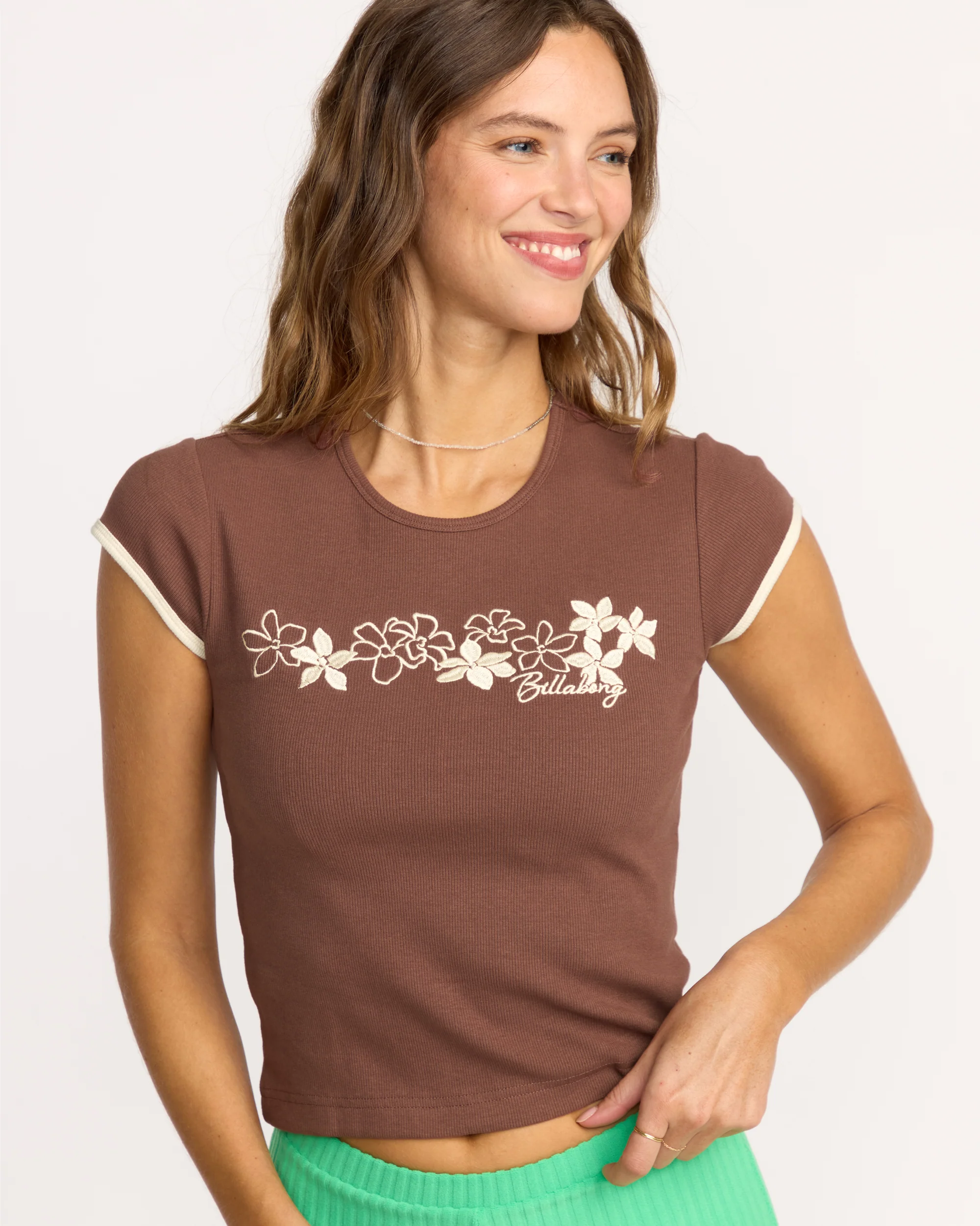 Womens Josie Ringer T-Shirt - Image 2