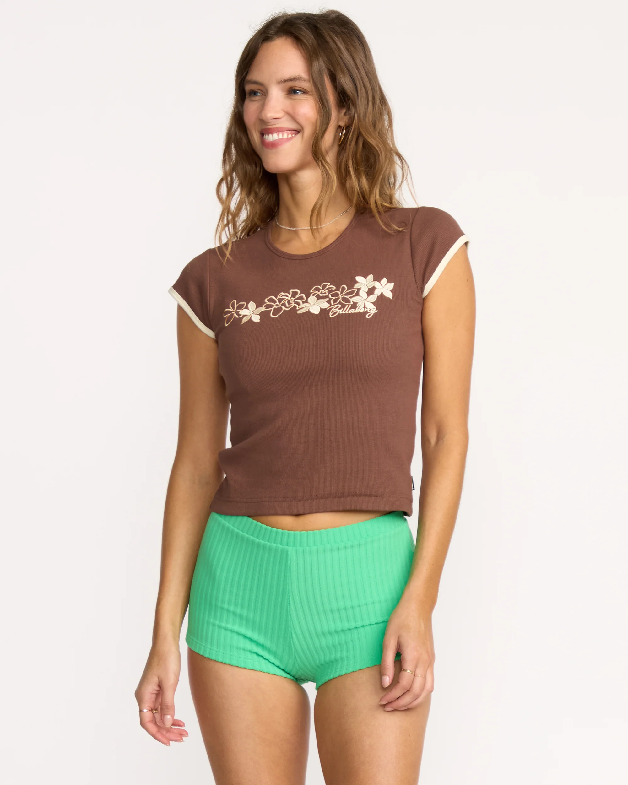 Womens Josie Ringer T-Shirt - Image 4