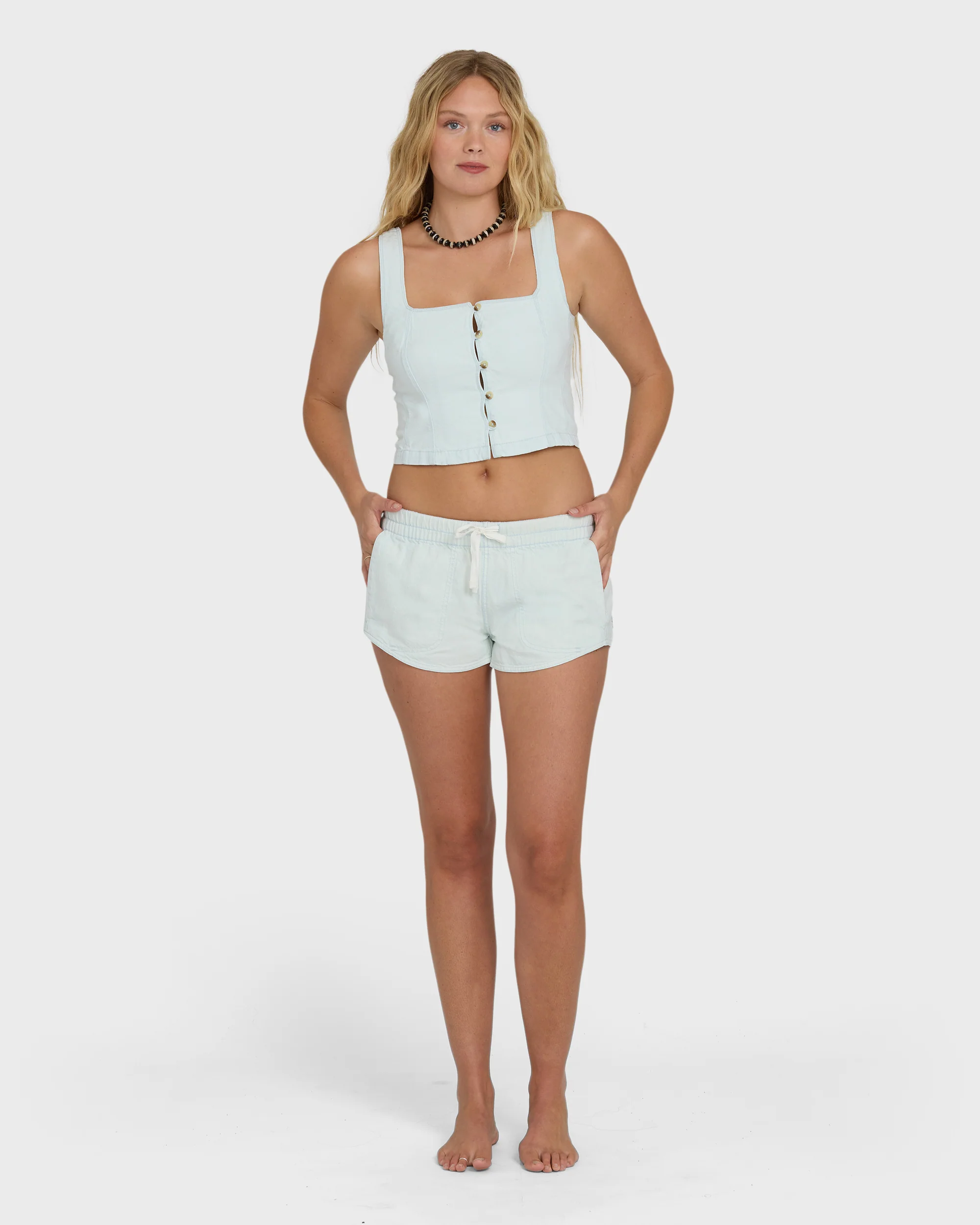 June Saltwashed Tank Top - Clearwater - Image 4