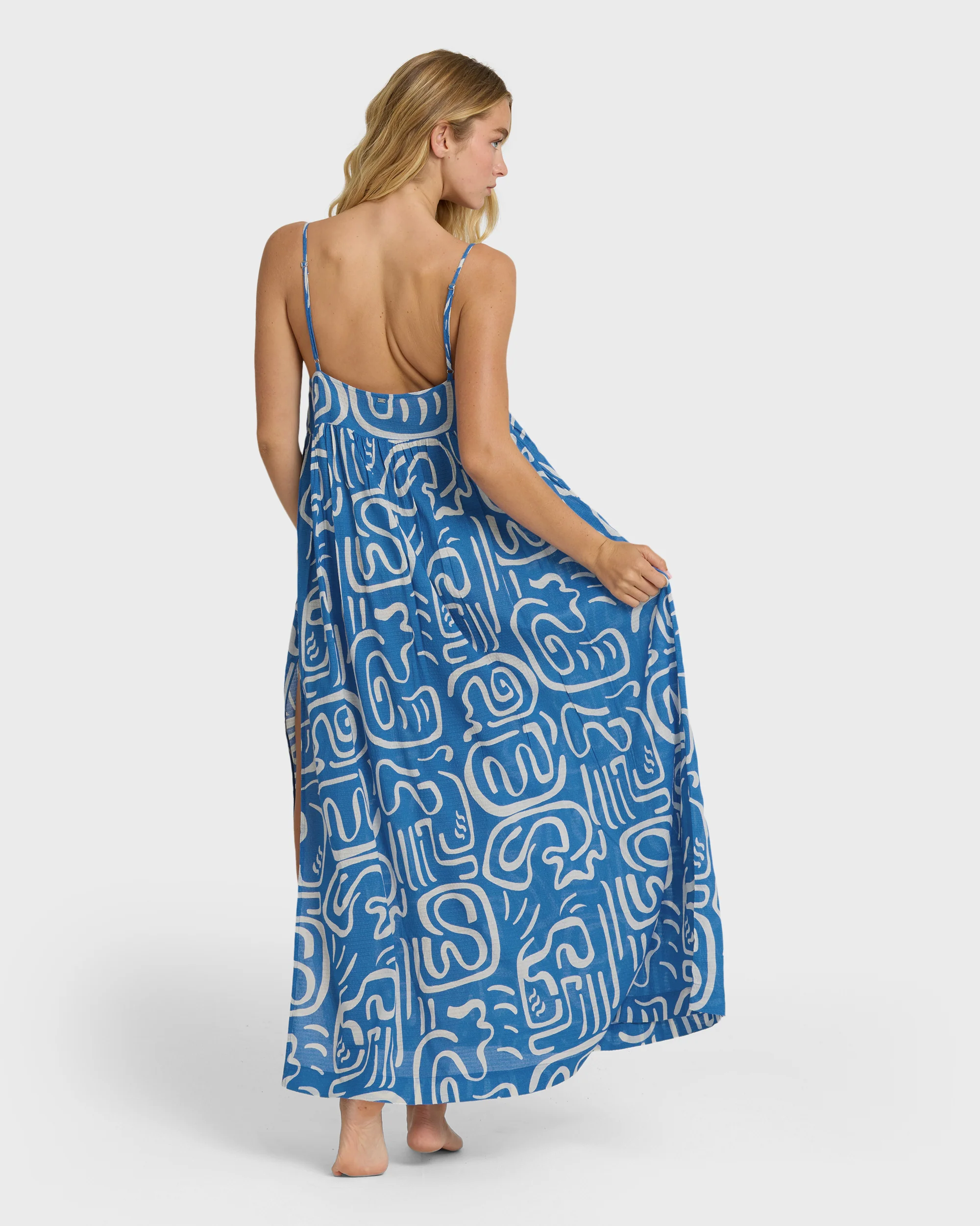 Juno Maxi Dress - True Blue - Image 2