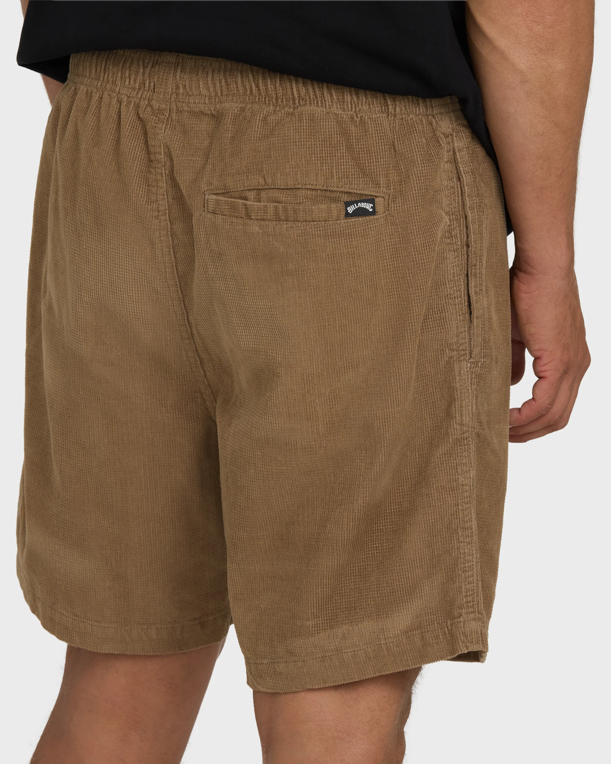 Larry Layback 17" Corduroy Shorts - Vintage Khaki - Image 5