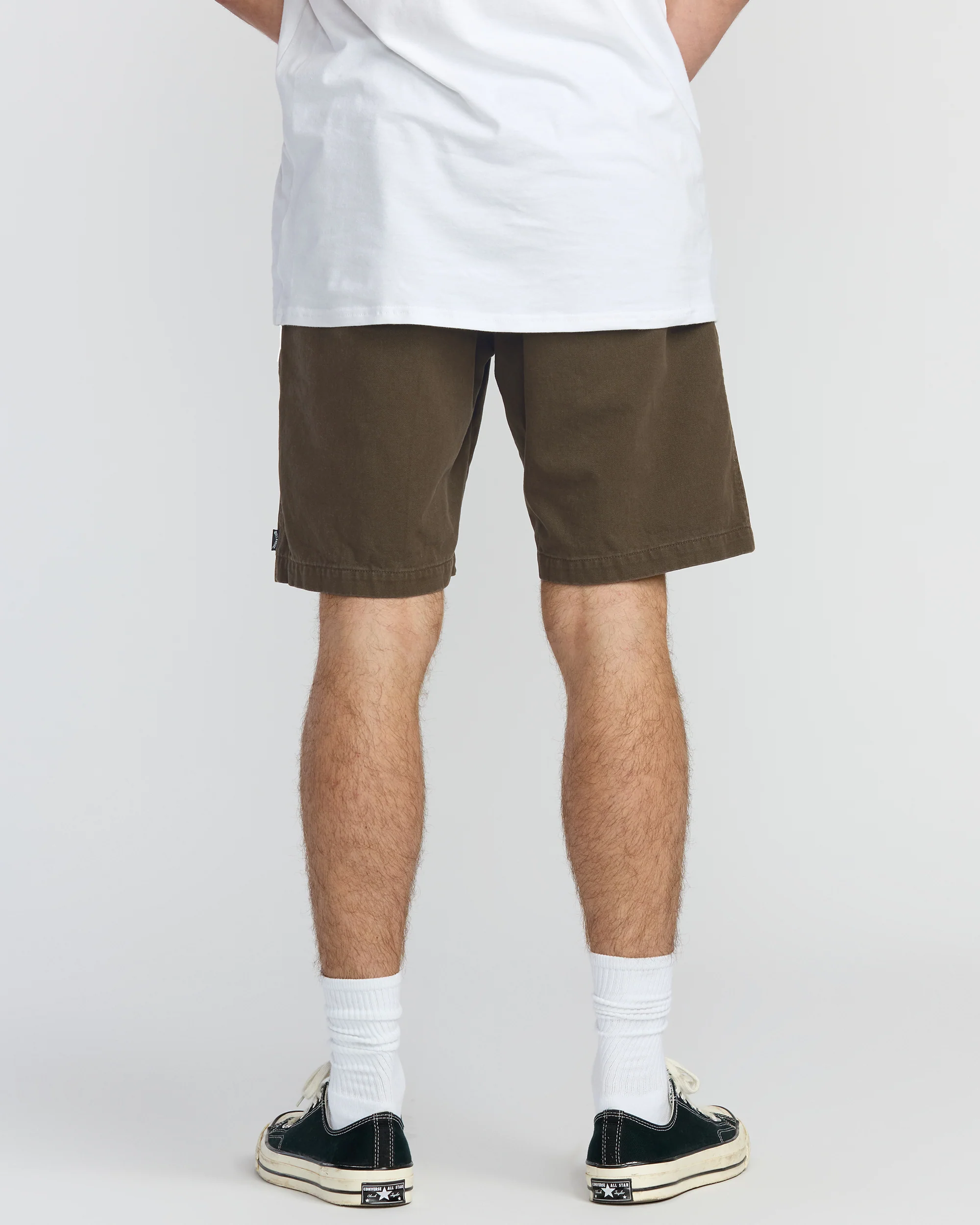 Larry Laybacks 19" Twill Shorts - Rustic Brown - Image 2