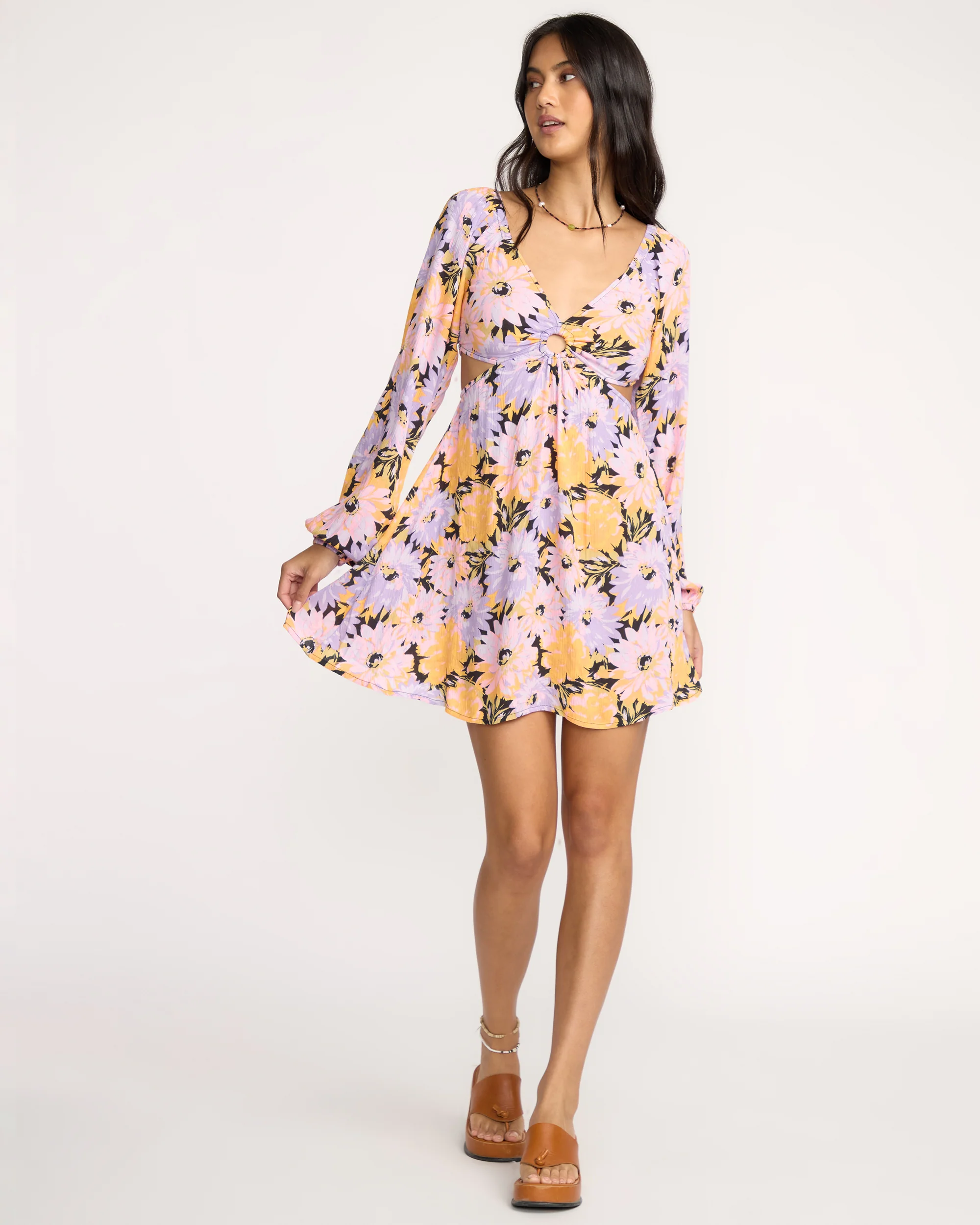 Last Call Mini Dress - Black Sands
