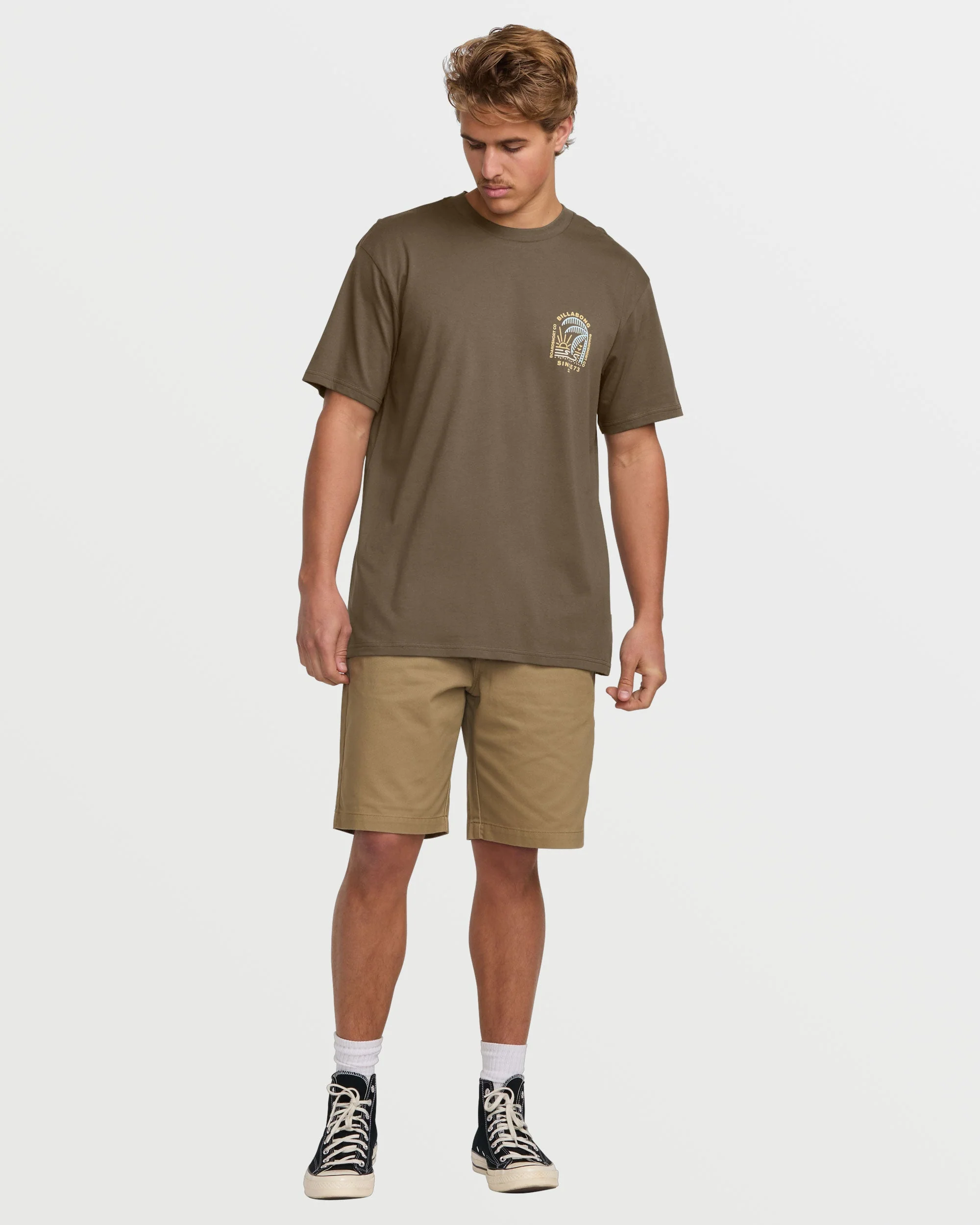 Last Light Premium Short Sleeve Tee - Brown - Image 5