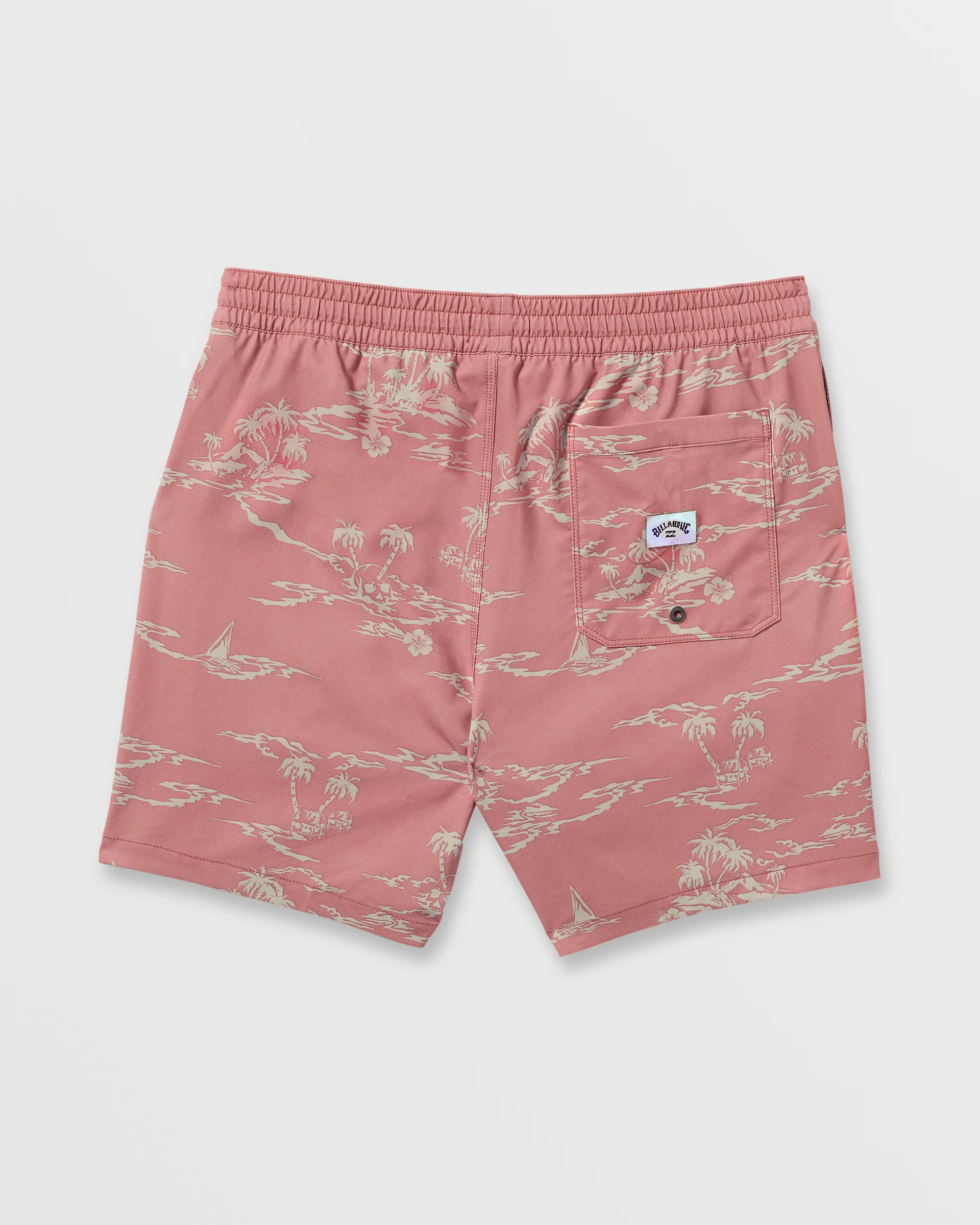 Lineup Laybacks 16" Trunks - Dusty Rose - Image 5