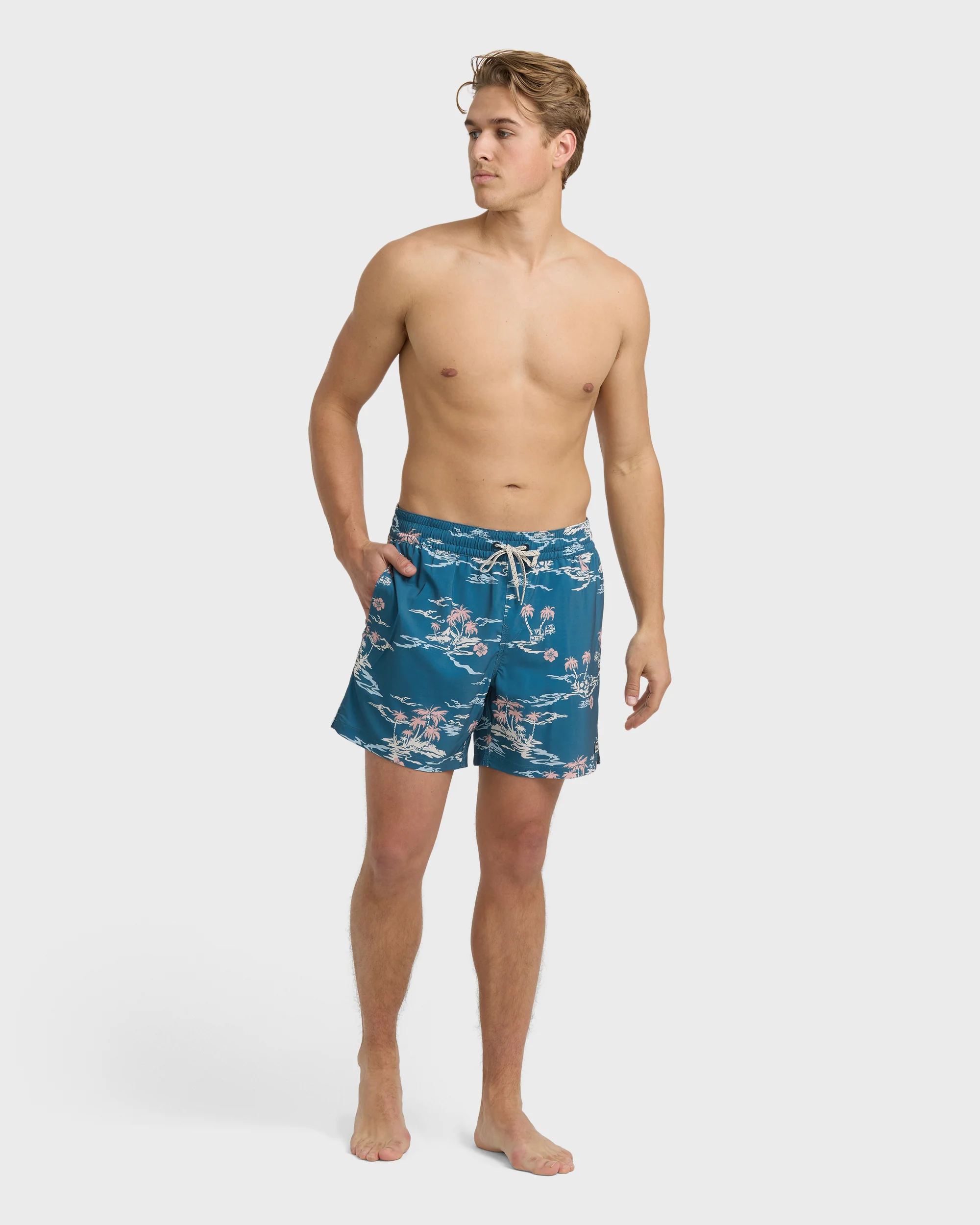 Mens Lineup Layback 17" Boardshorts - Image 3