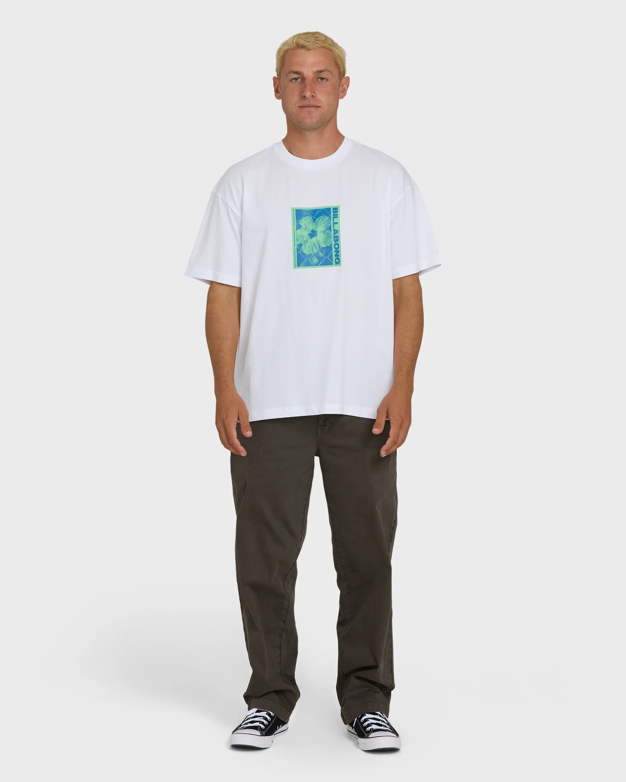Link OG Short Sleeve Knit T-Shirt - White - Image 4
