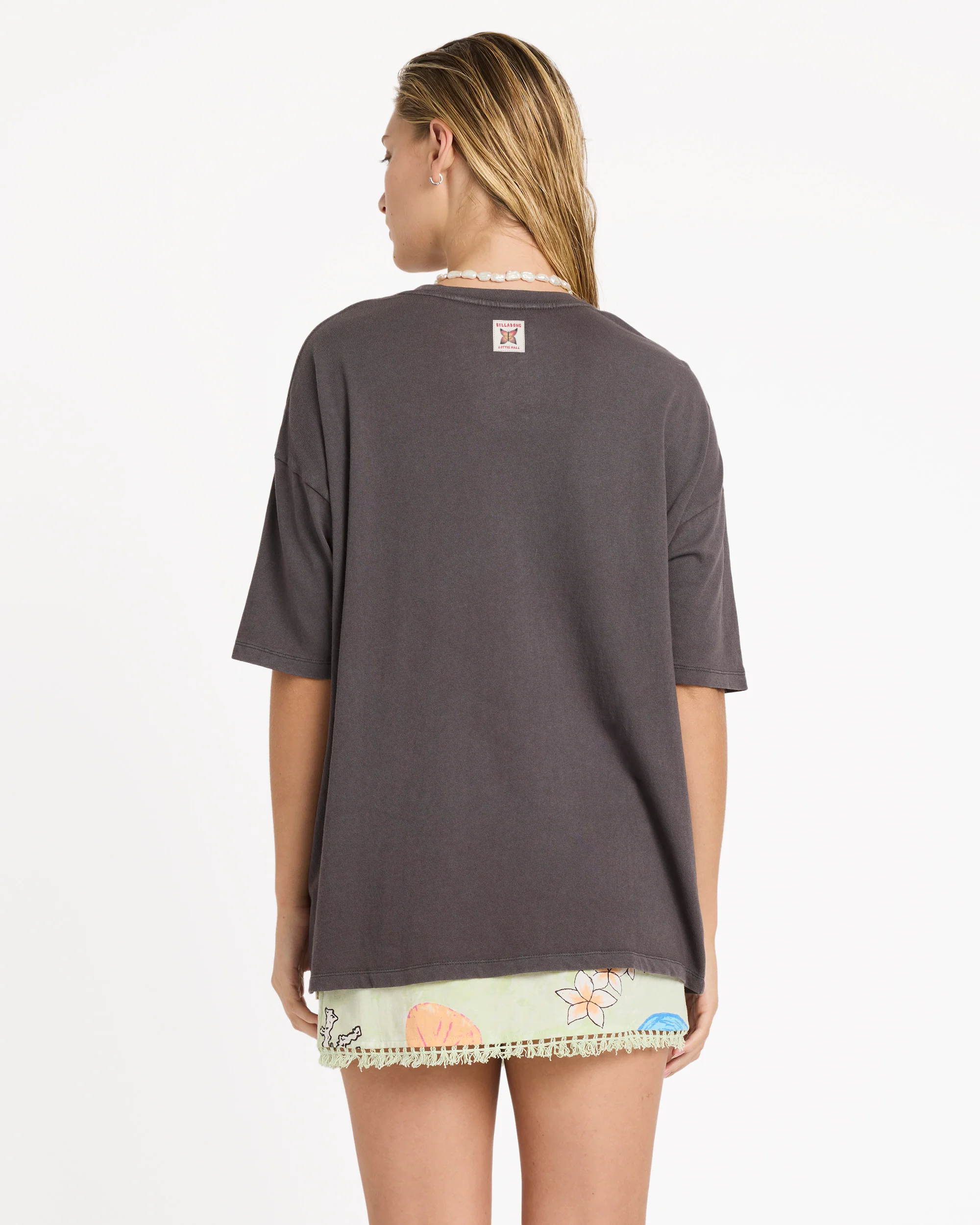 Lottie Hall Short Sleeve T-Shirt - Off Black - Image 10