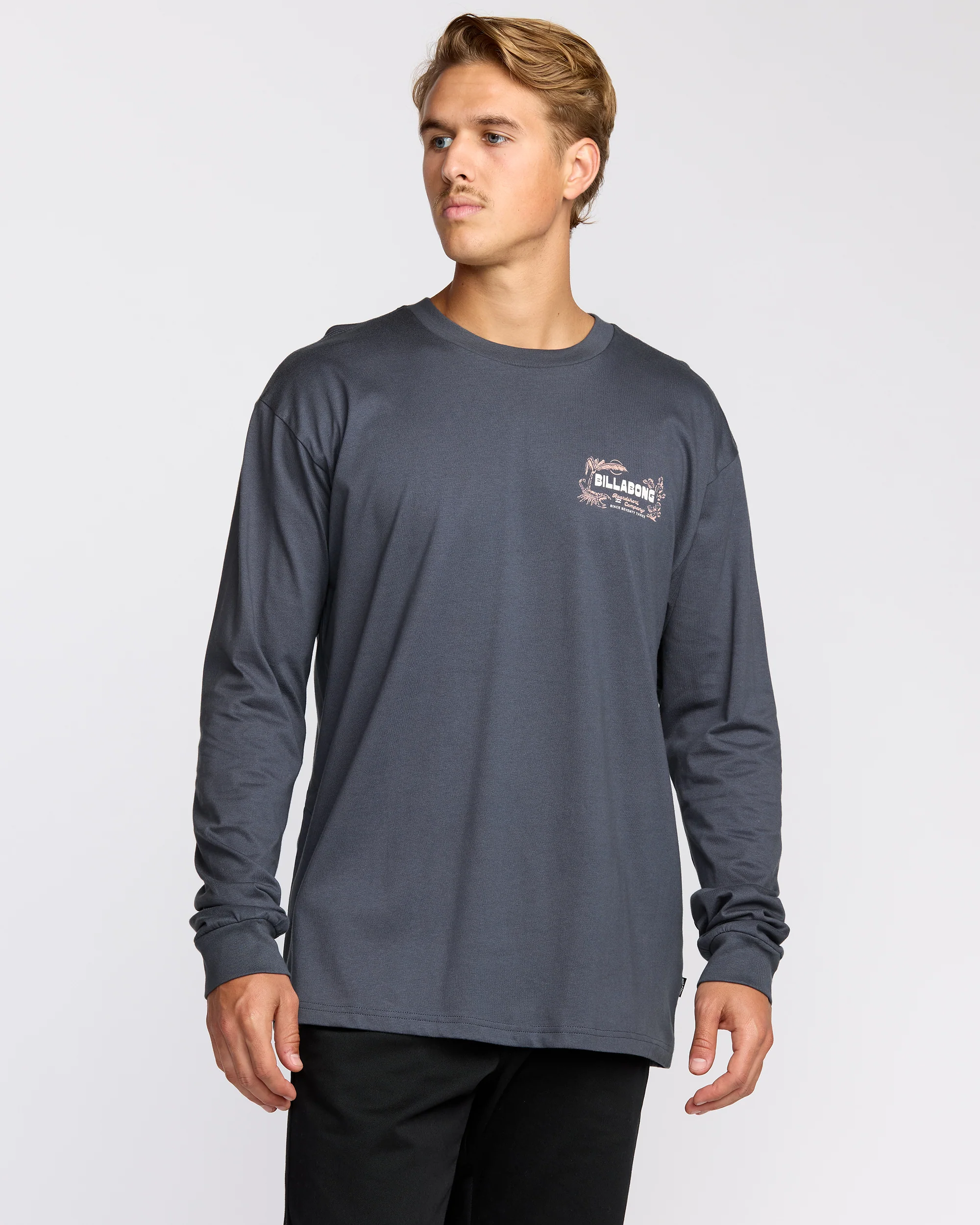 Lounge Regular Long Sleeve T-Shirt - Midnight Blue