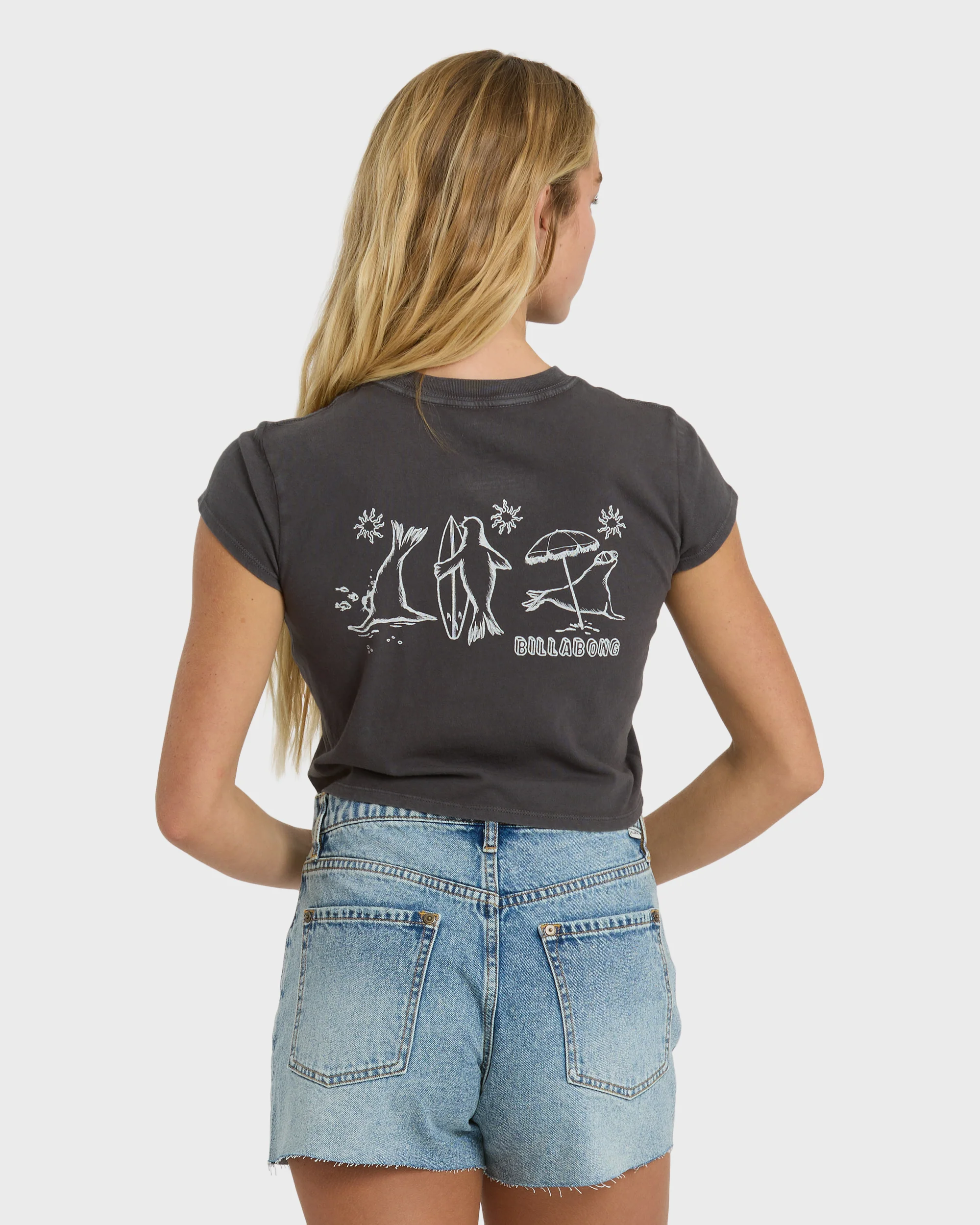 Morning Fun Time Short Sleeve T-Shirt - Off Black - Image 2