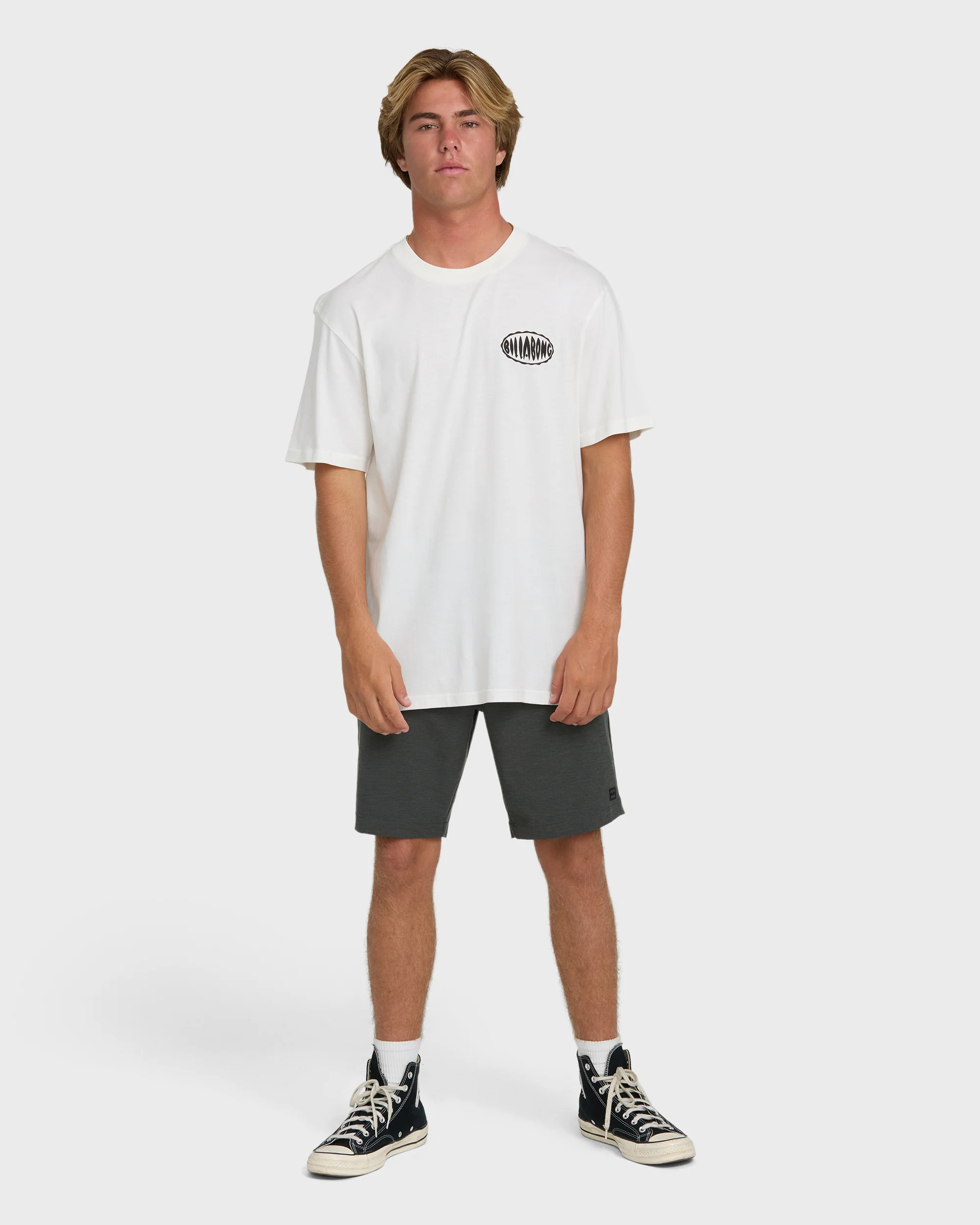 Nanda Ormond Burleigh Heads Premium Short Sleeve Cotton T-Shirt - Off White - Image 4
