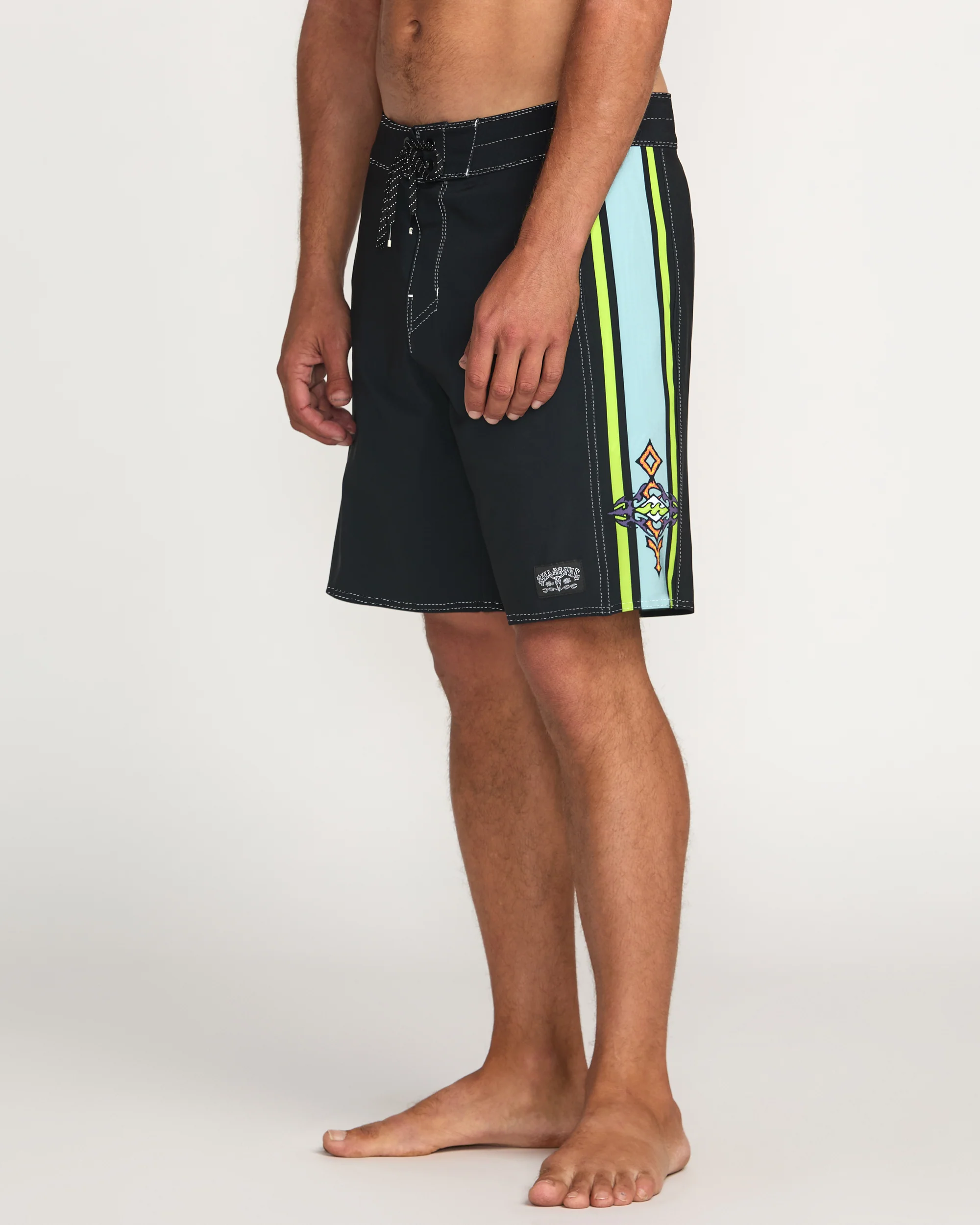 Occy Pro 19" Boardshorts - Washed Black - Image 7