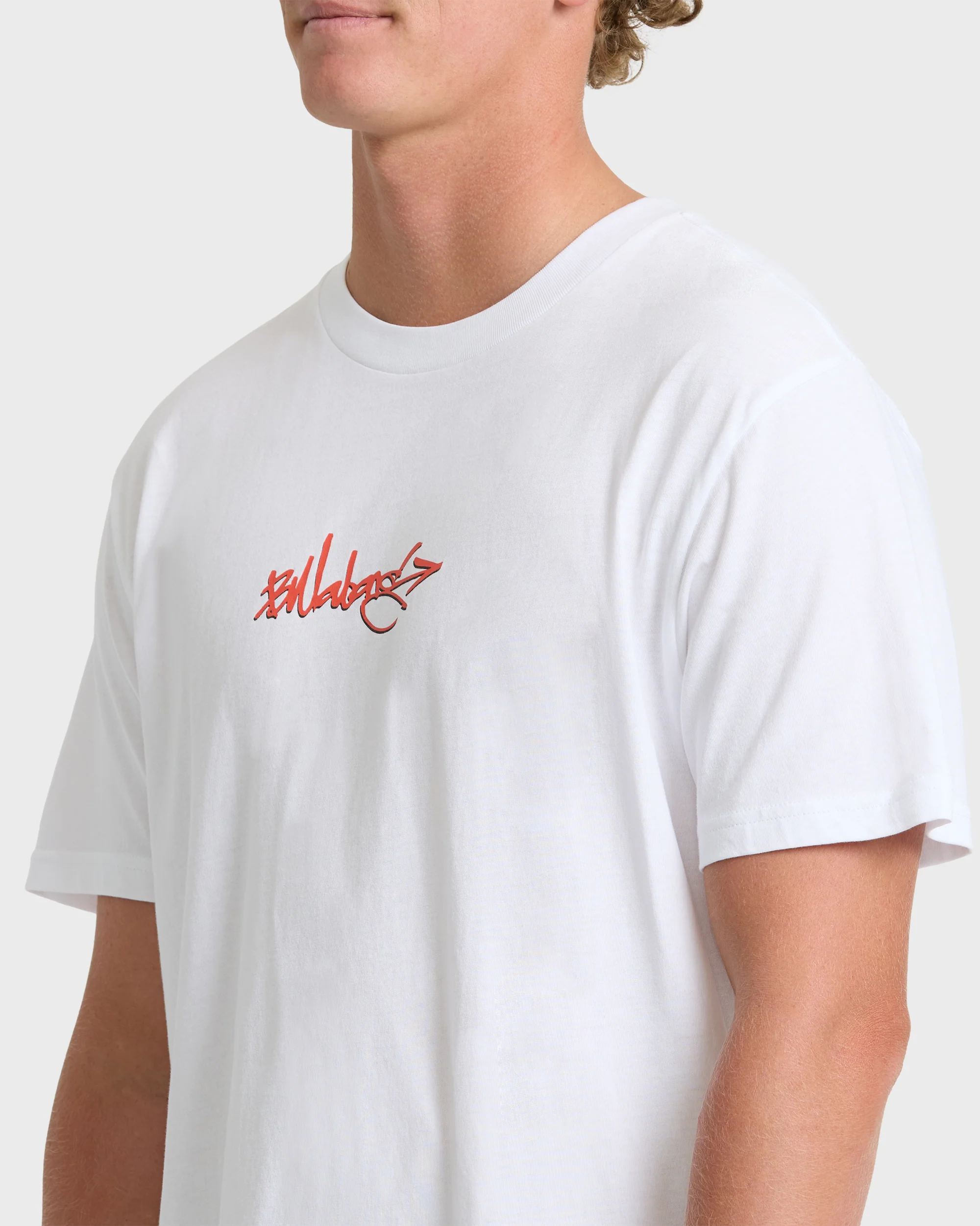 Occys Point Premium Short Sleeve Cotton T-Shirt - White - Image 5