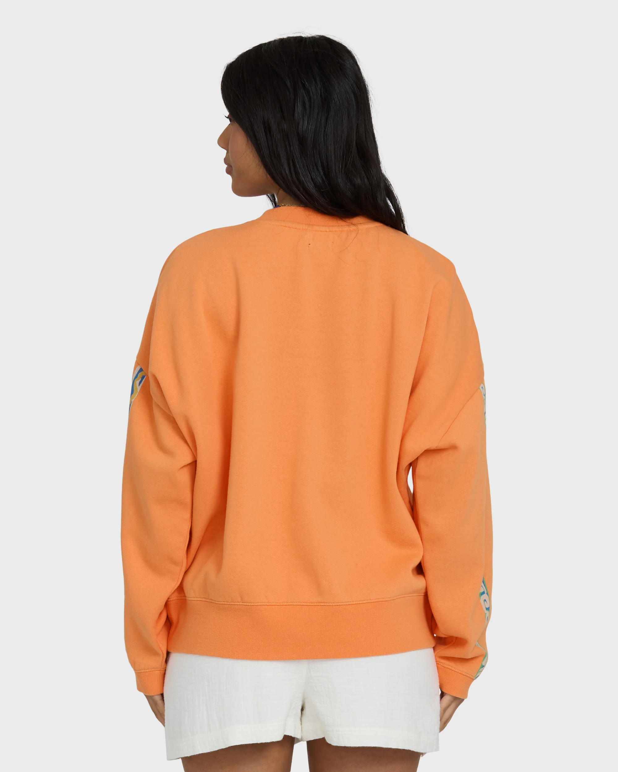 Palm Rio Crewneck Sweatshirt - Tangerine - Image 2