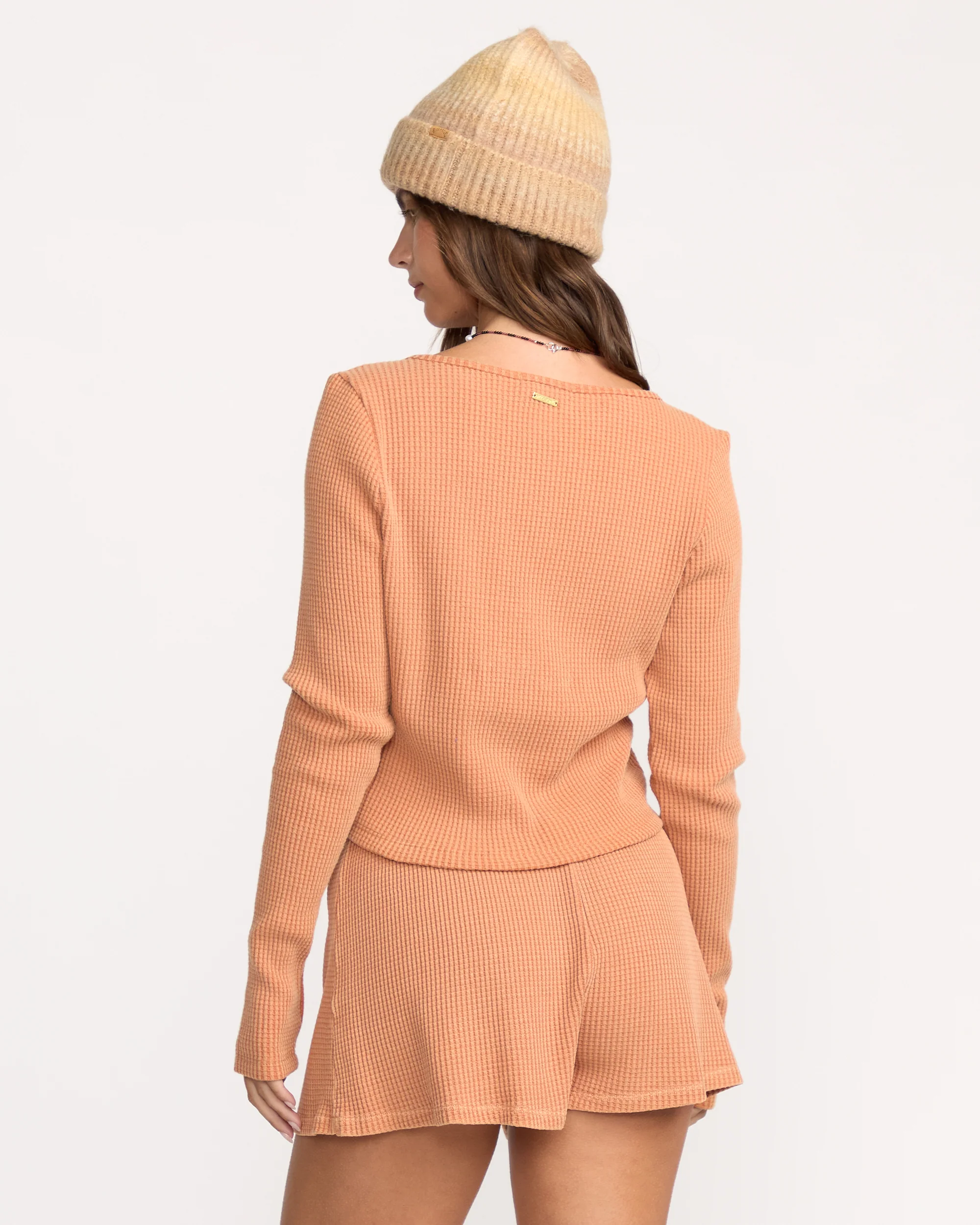 Paxton Long Sleeve Top - Sunburnt - Image 5
