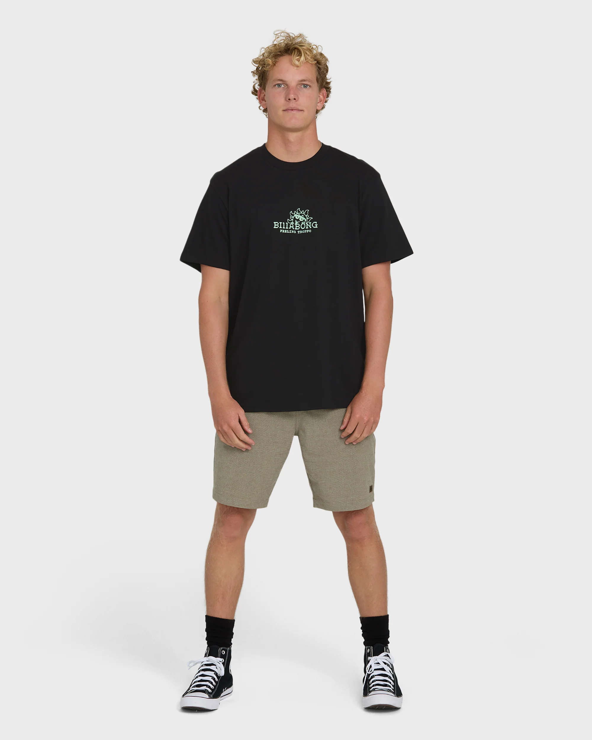 Peek Premium Short Sleeve Knit T-Shirt - Black - Image 4