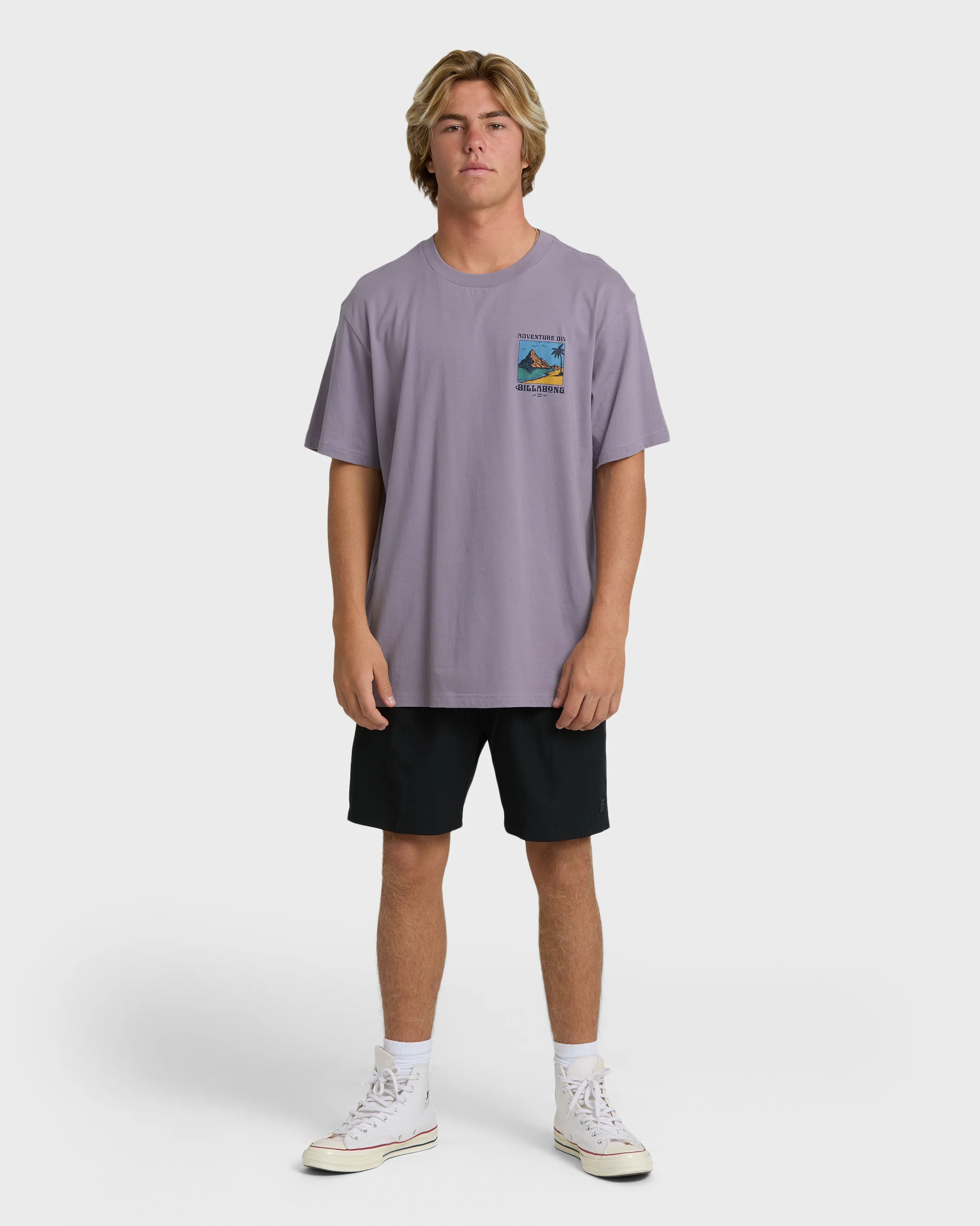 Mens Post Cards A/Div Premium T-Shirt - Image 4