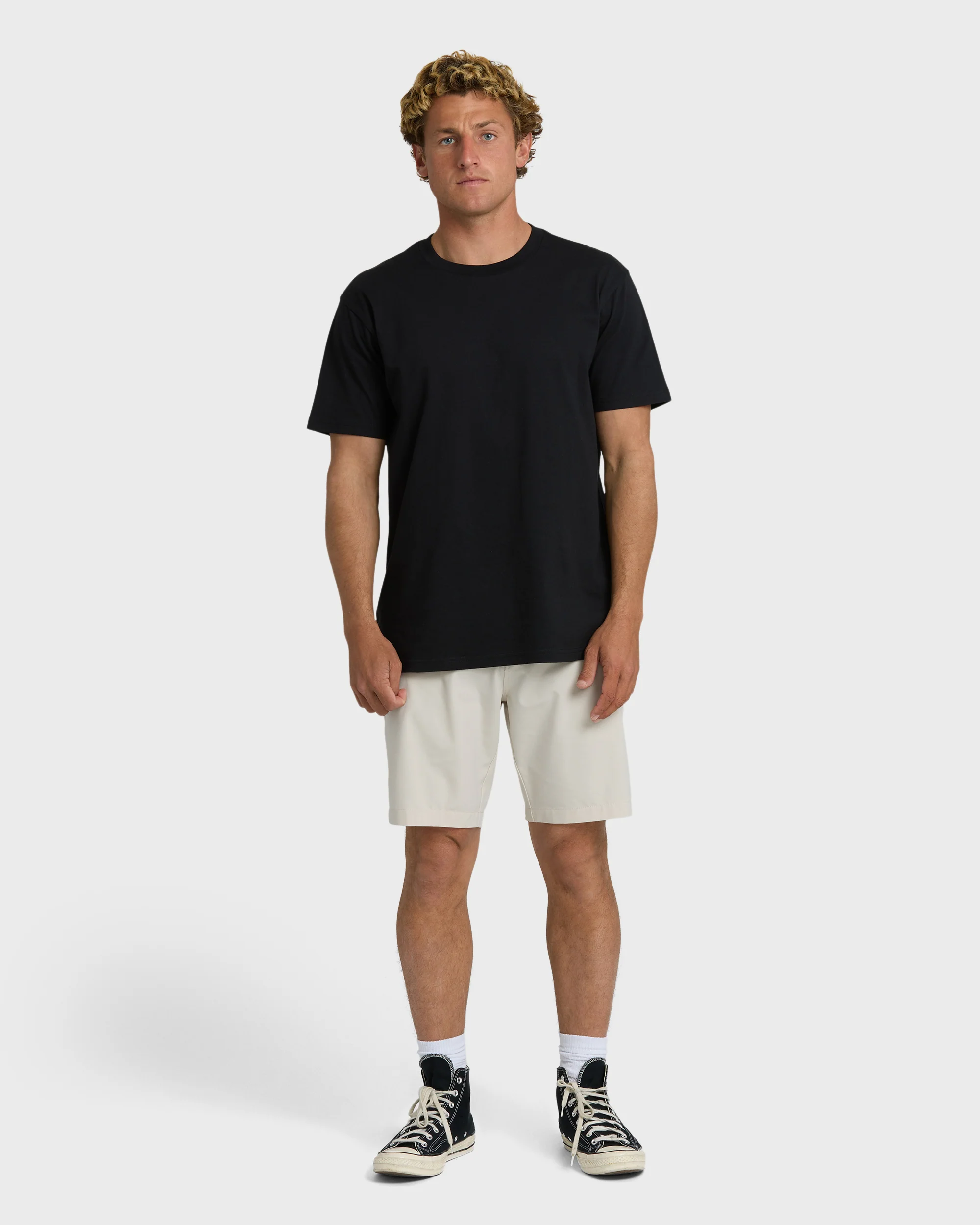 Primary Submersible 18" Hybrid Shorts - Oatmeal - Image 4