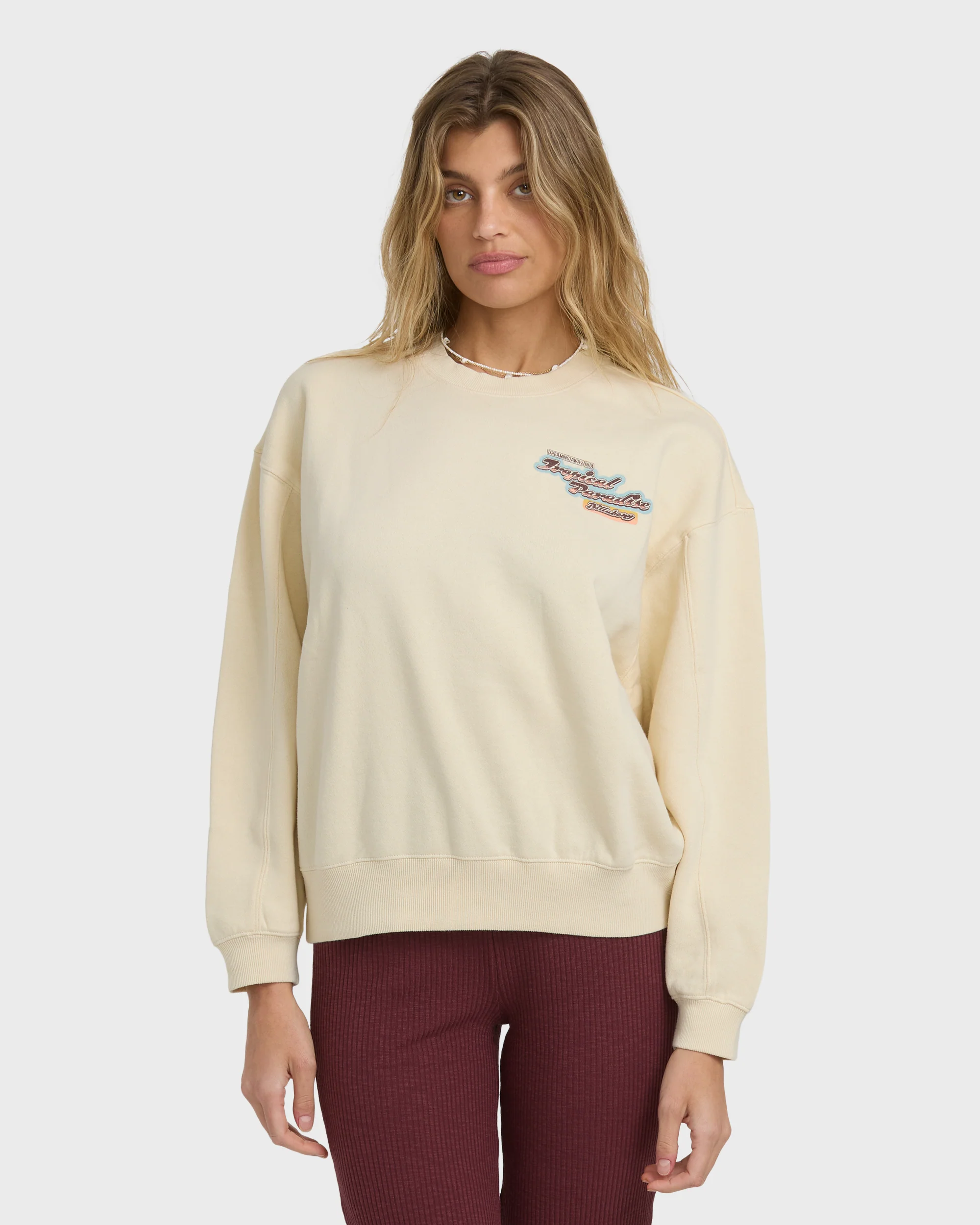 Raise Blaze Kendal Crewneck Sweatshirt - Whitecap - Image 2