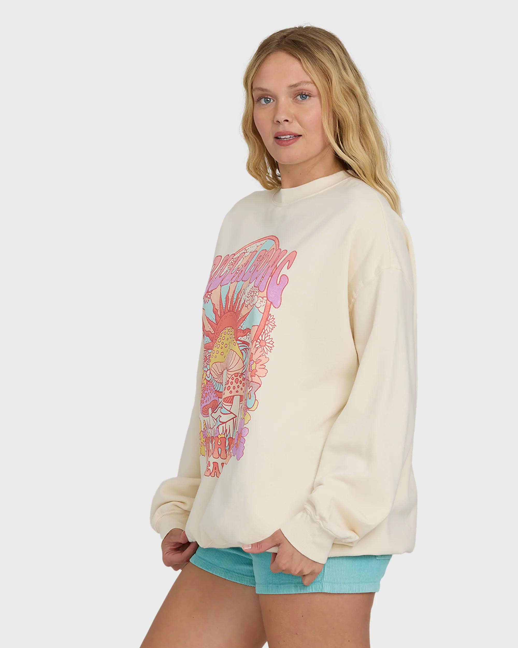 Ride In Crewneck Sweatshirt - Whitecap - Image 4
