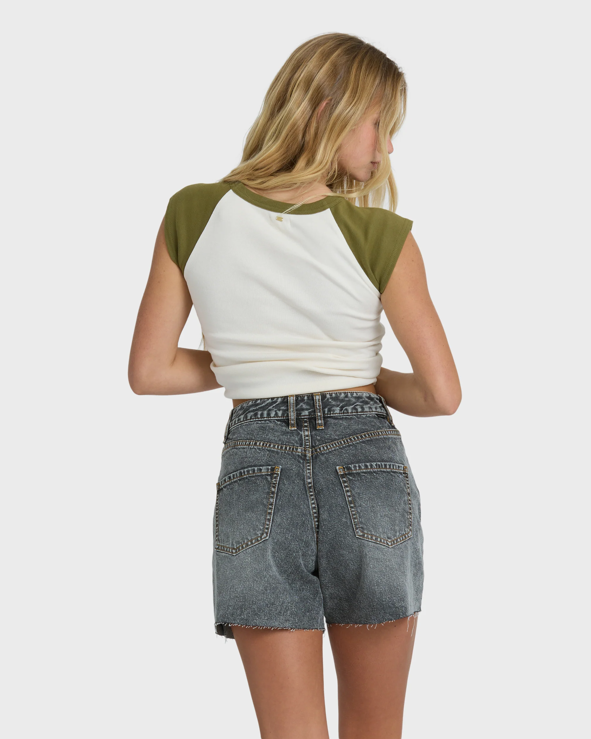 Riley Denim Shorts - Black Water - Image 2