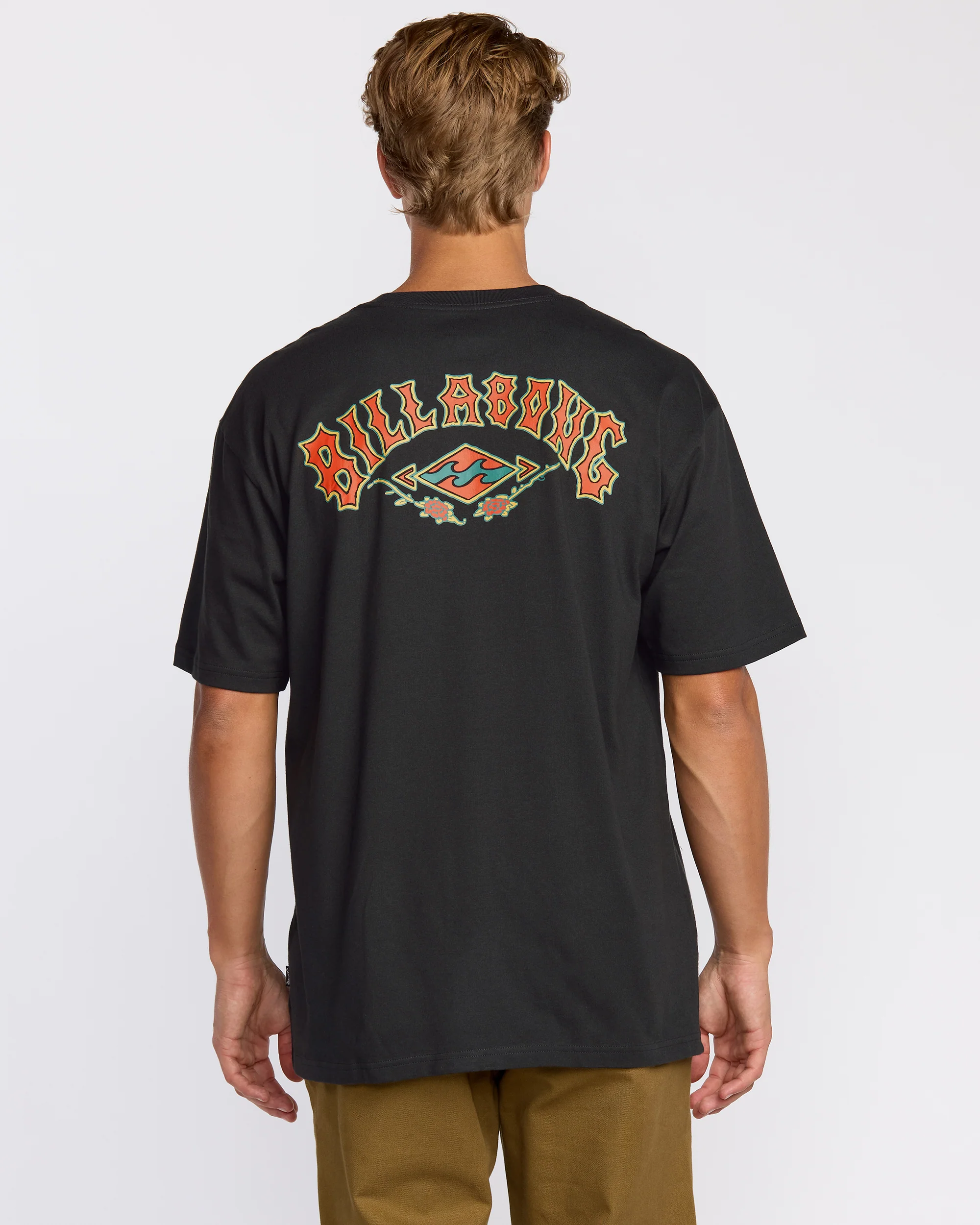 Mens Rose Arch Regular T-Shirt - Image 3