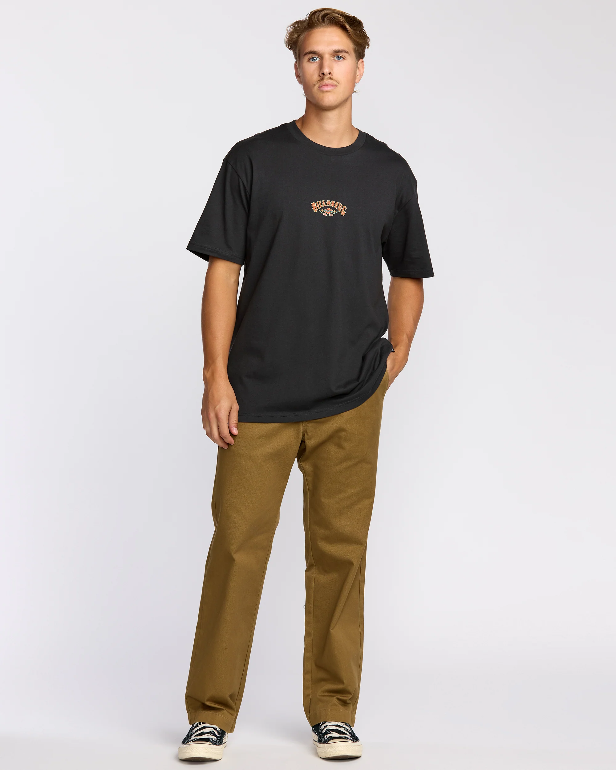 Mens Rose Arch Regular T-Shirt - Image 5