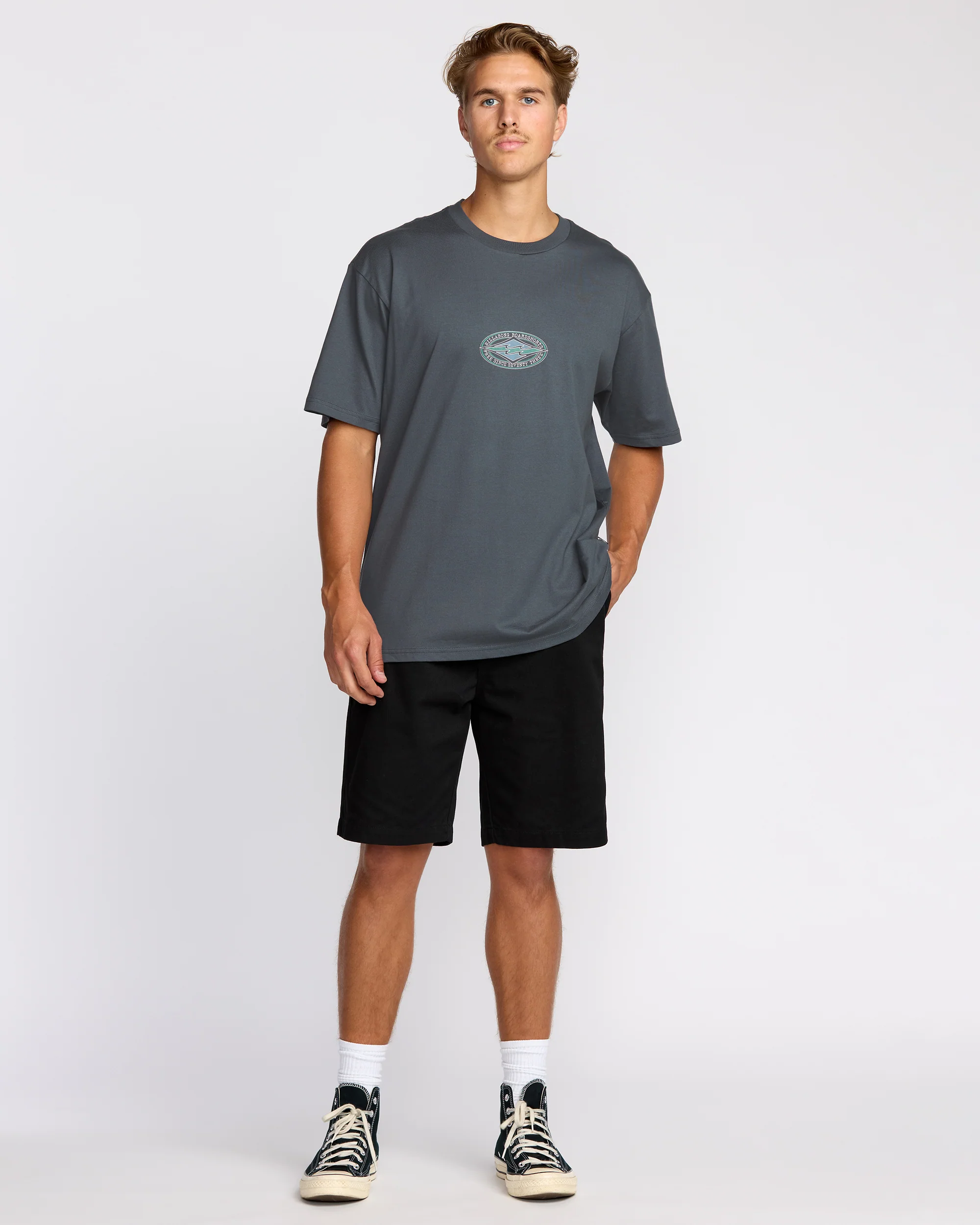 Mens Rotor Diamond Regular T-Shirt - Image 4