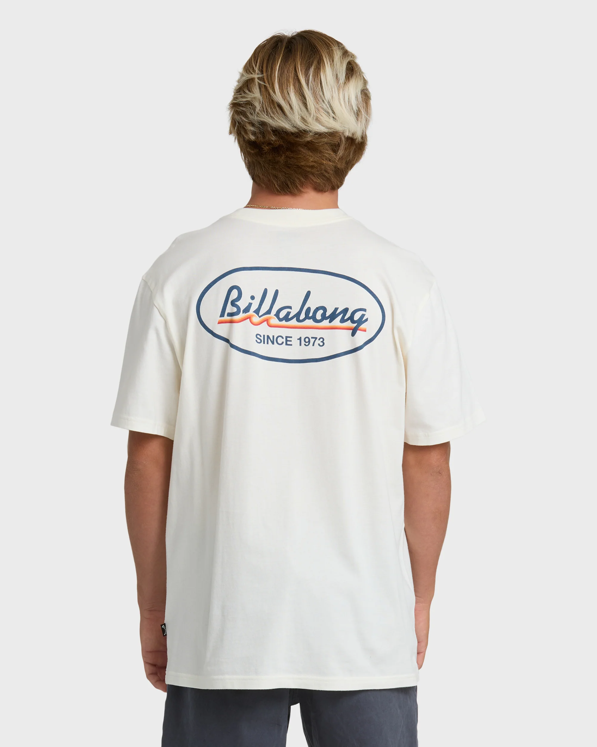 Runner Premium Short Sleeve T-Shirt - Off White - Image 2