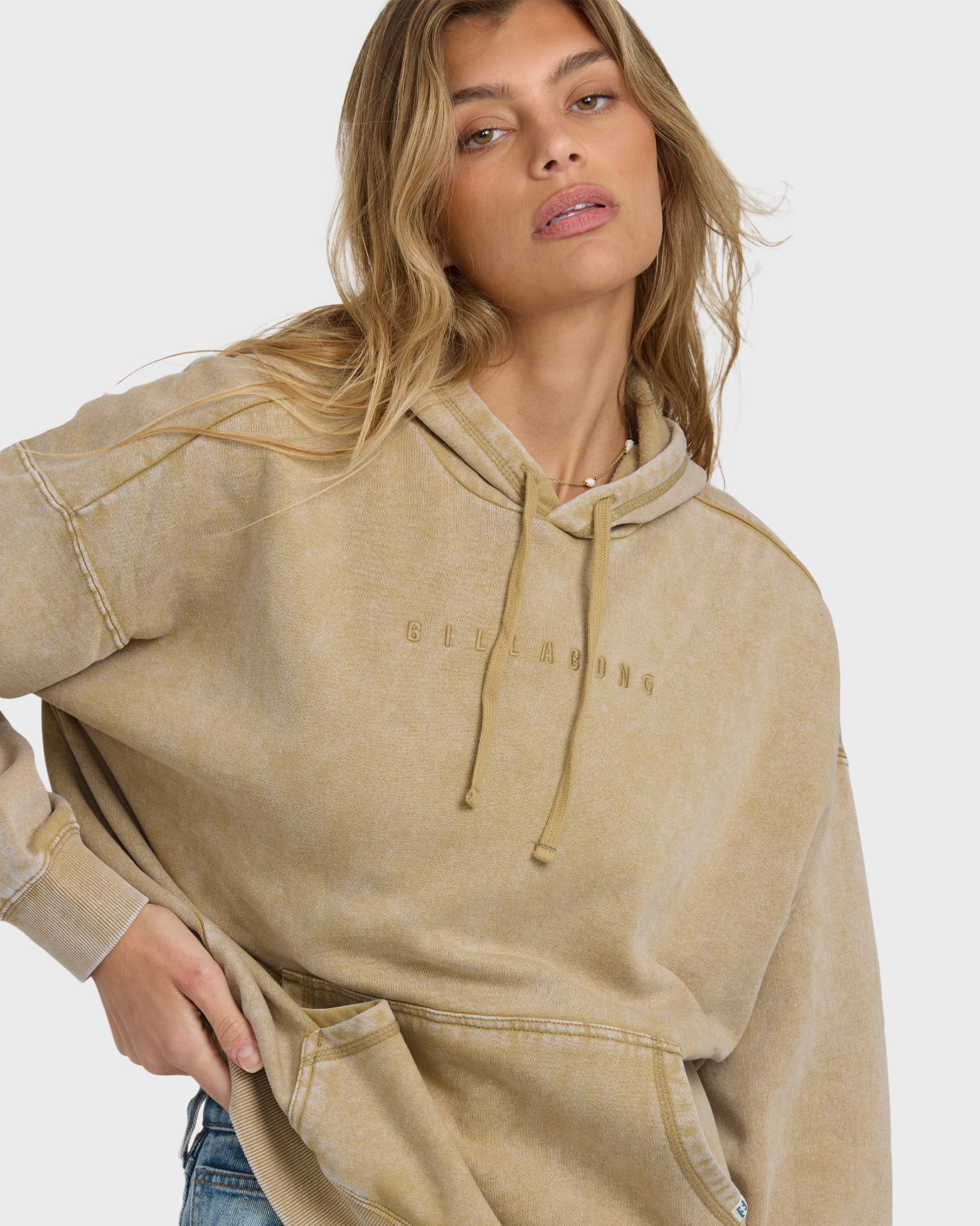 Saltwashed Hoodie - Green Ash - Image 2