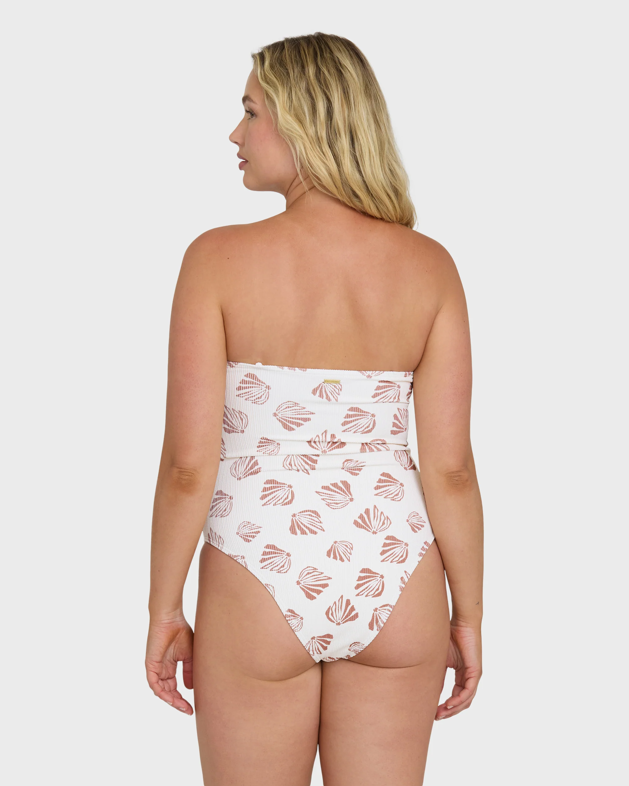 Sandy Shells Hailey One Piece Swimsuit - Salt Crystal - Image 9