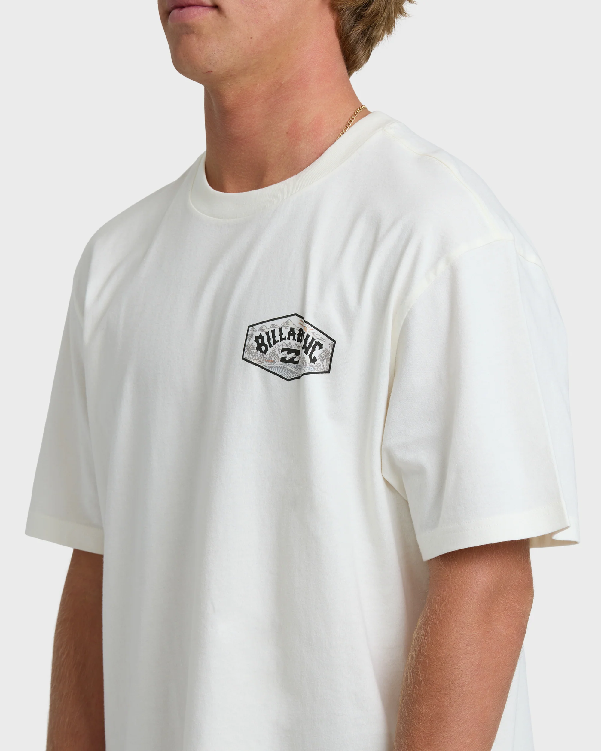 Scenic Arch Adiv Premium Short Sleeve T-Shirt - Off White - Image 6