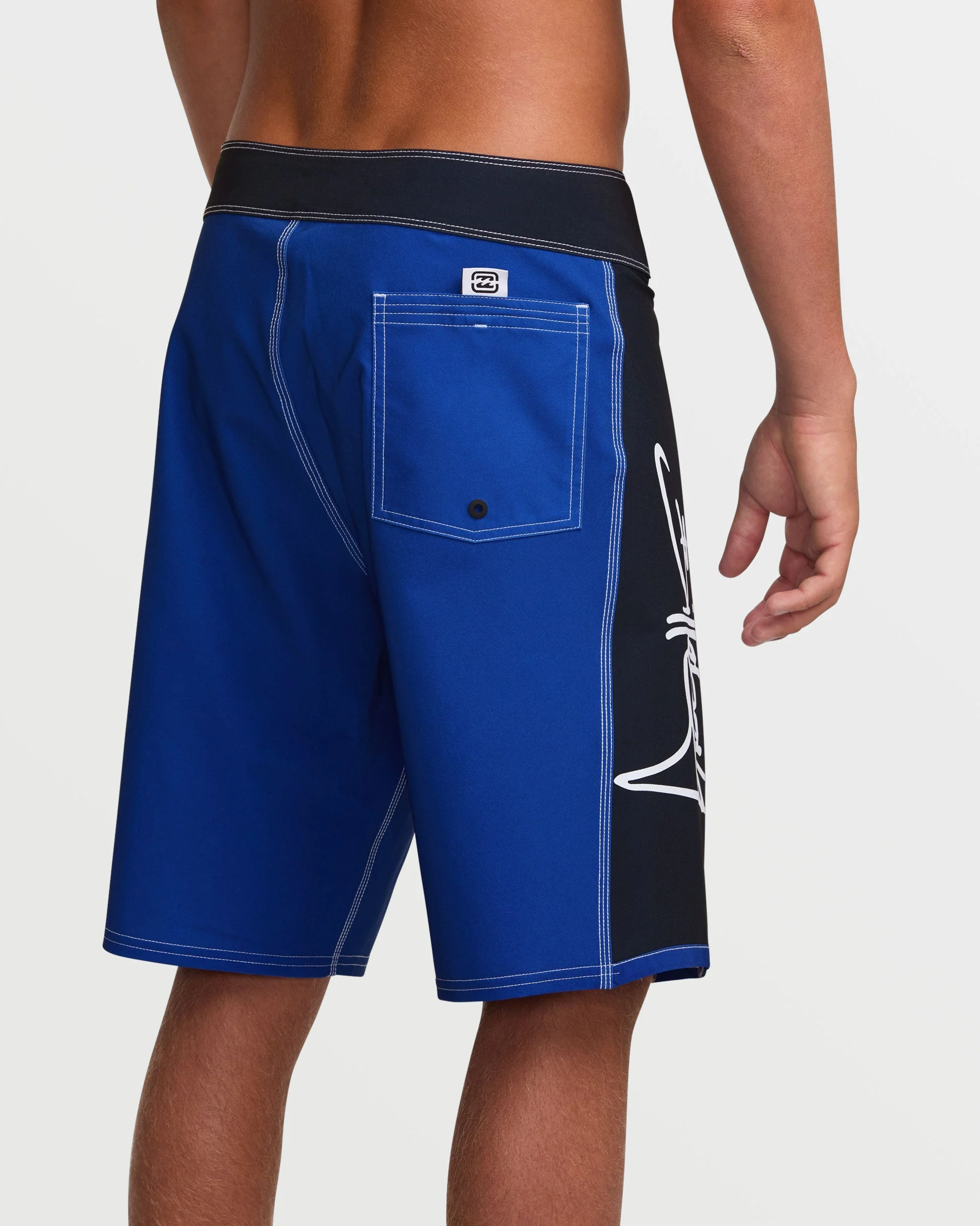 Scoop Pro Performance 20" Boardshorts - Cobalt - Image 9