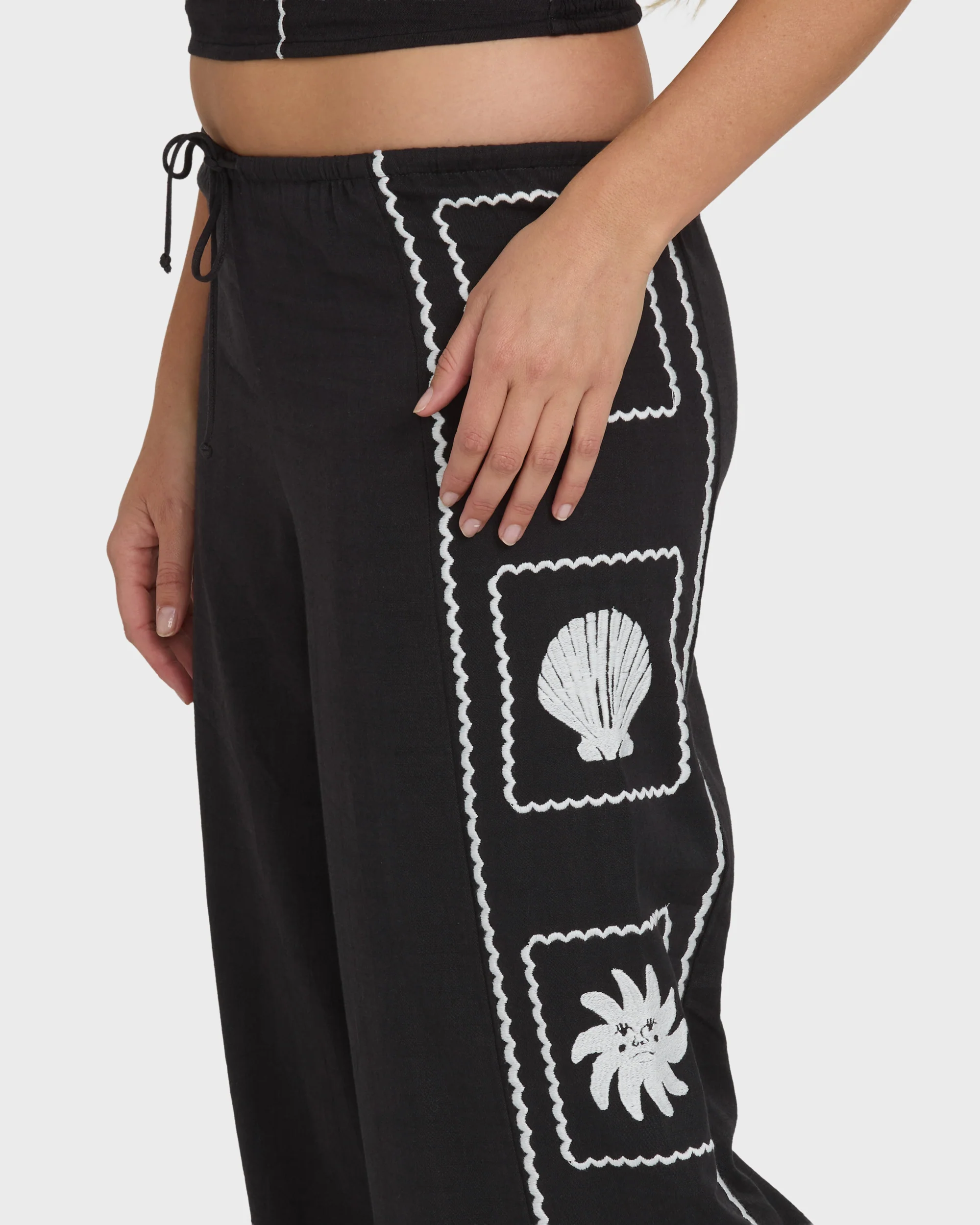 Sea Side Dreamer Pants - Black Sands - Image 6