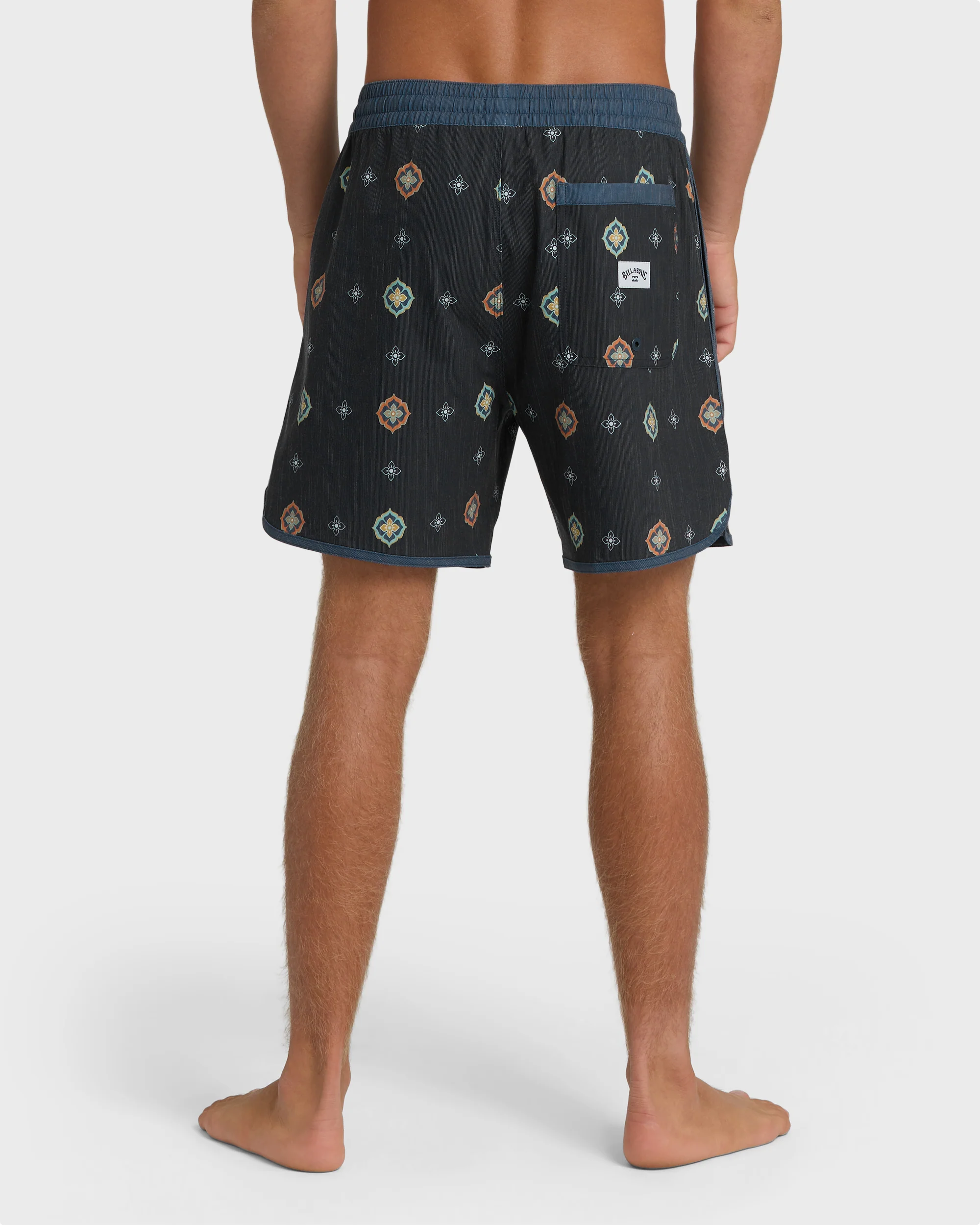 Seventy Three Layback 16" Trunks - Navy - Image 2