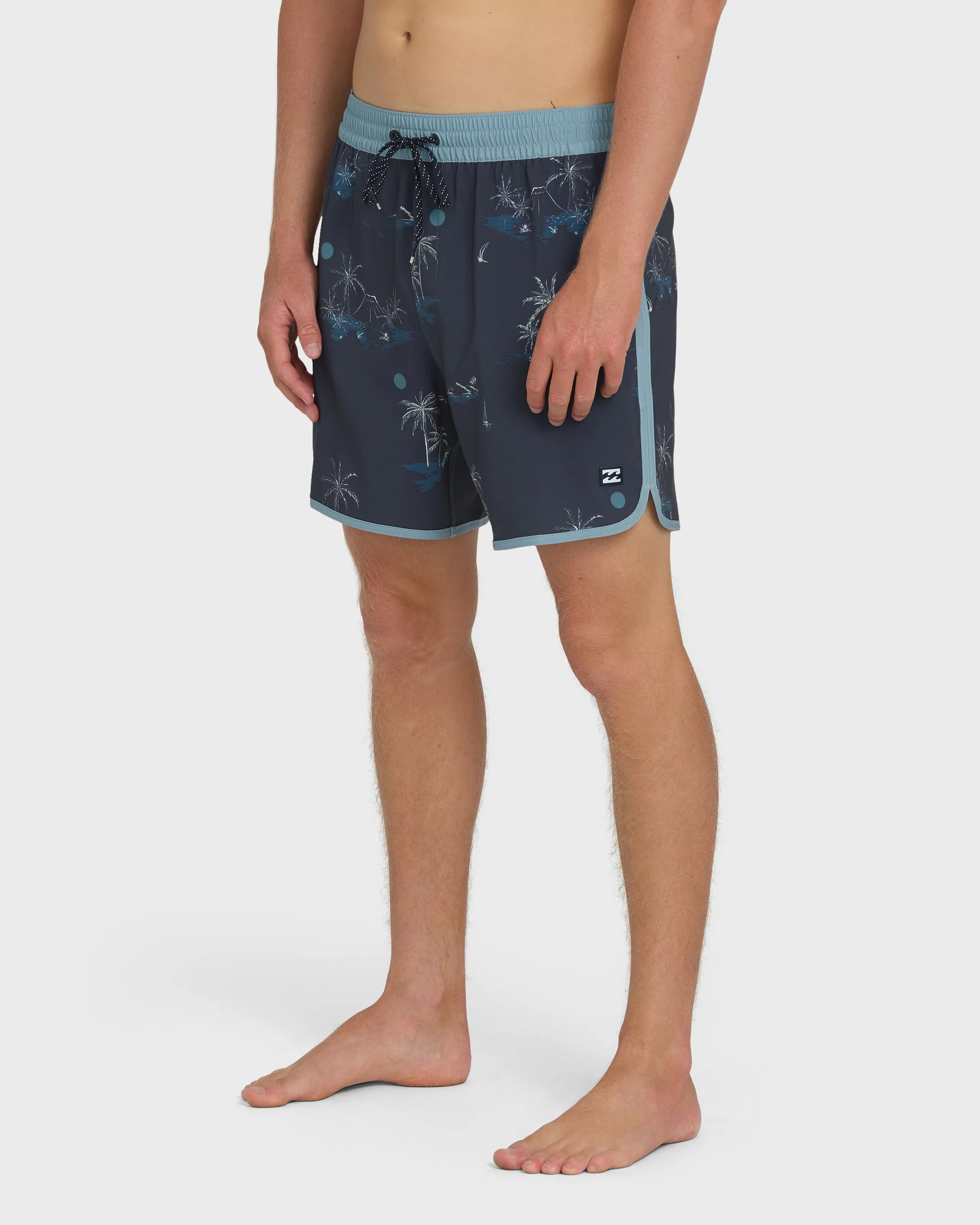Seventy Three Layback 16" Trunks - True Navy - Image 3