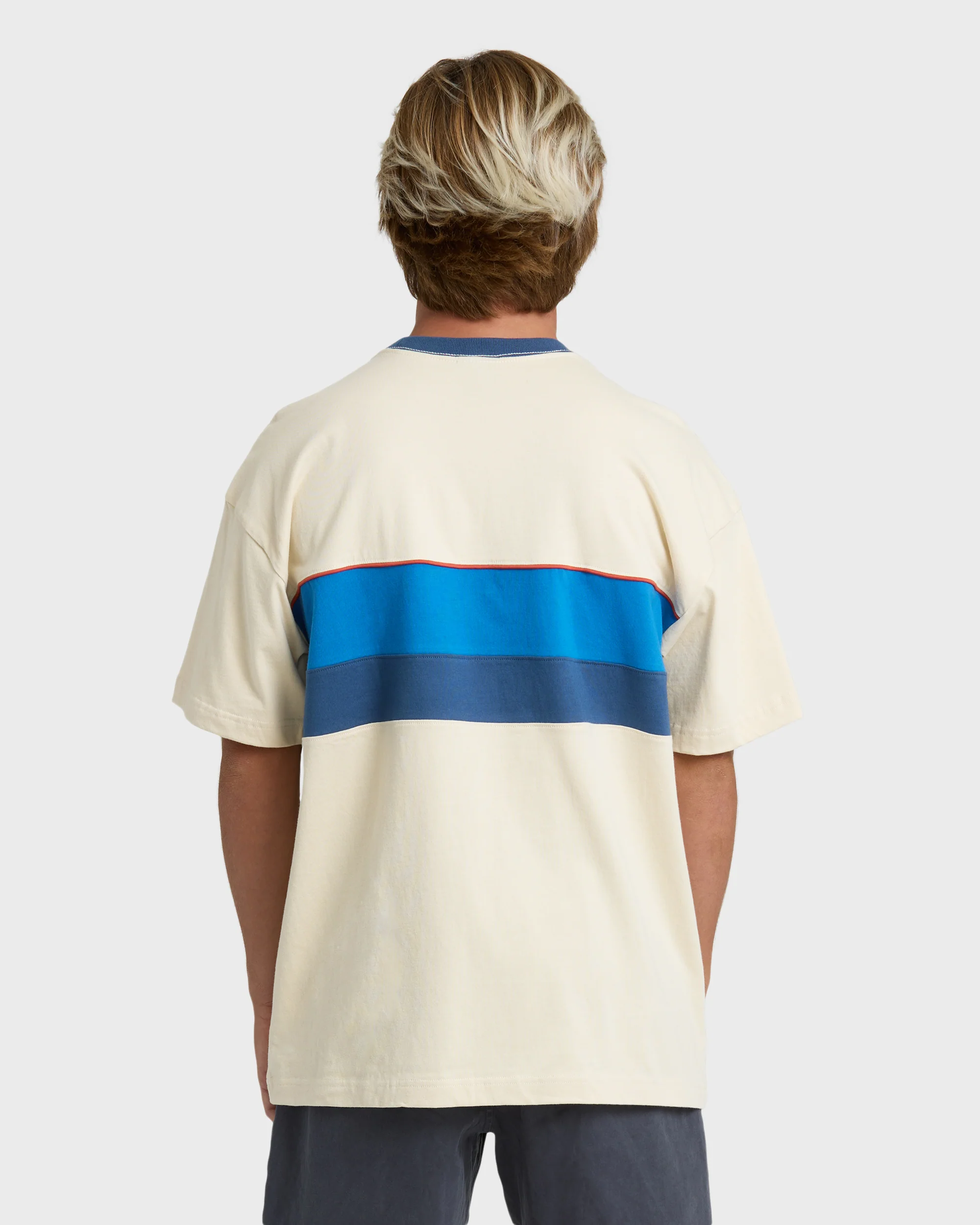 Simulator Crew Short Sleeve T-Shirt - Oatmeal - Image 4