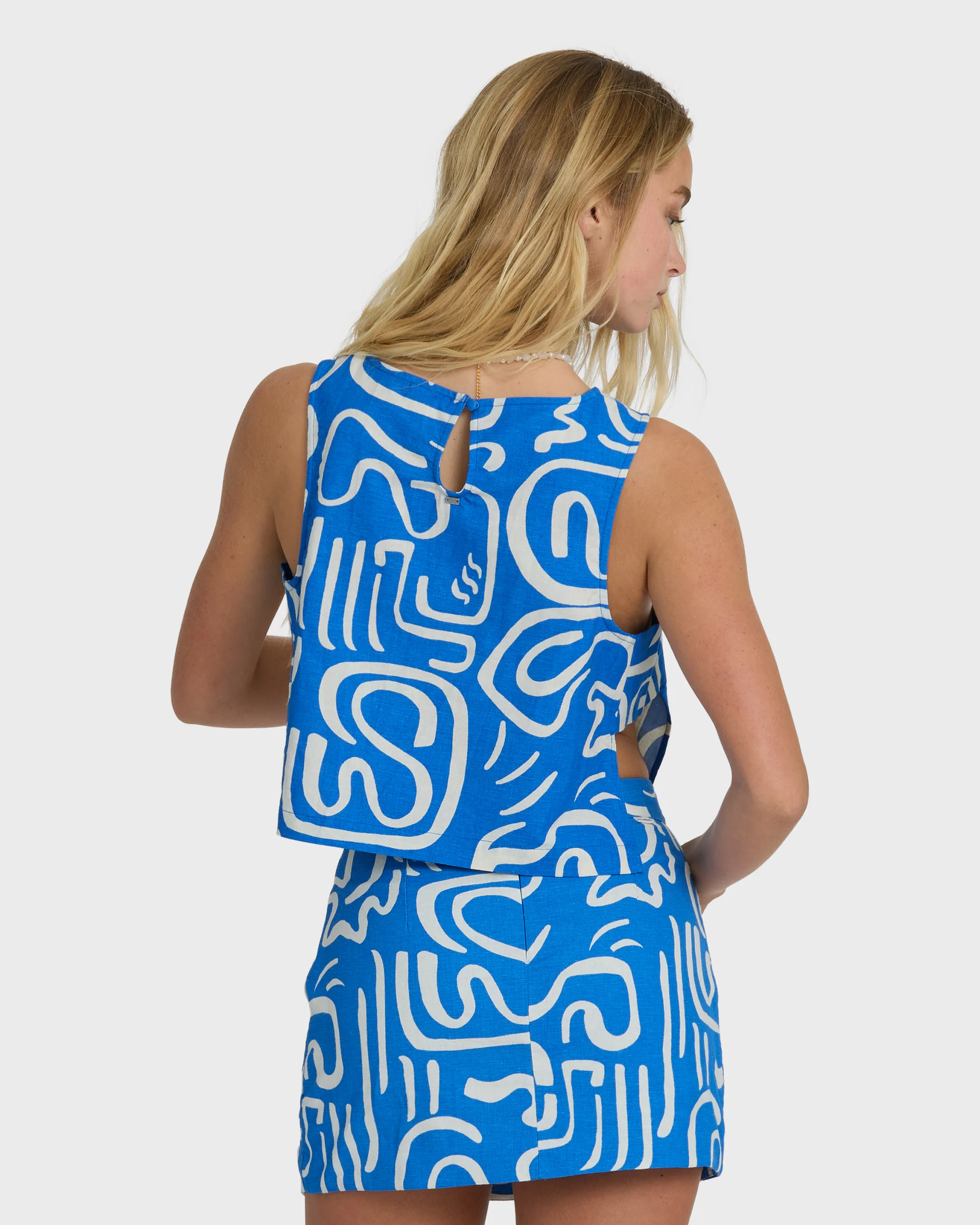 So Breezy Tank - True Blue - Image 6