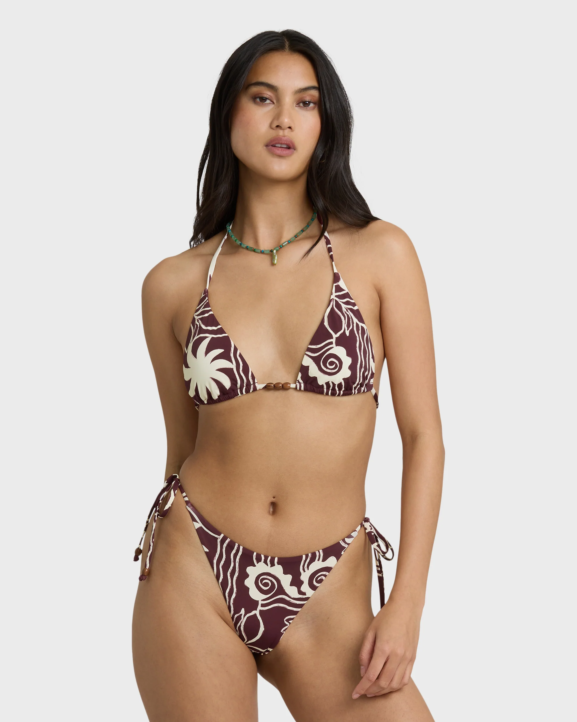 Womens Sol Playa Tie Side Tanga Bikini Bottom - Image 2