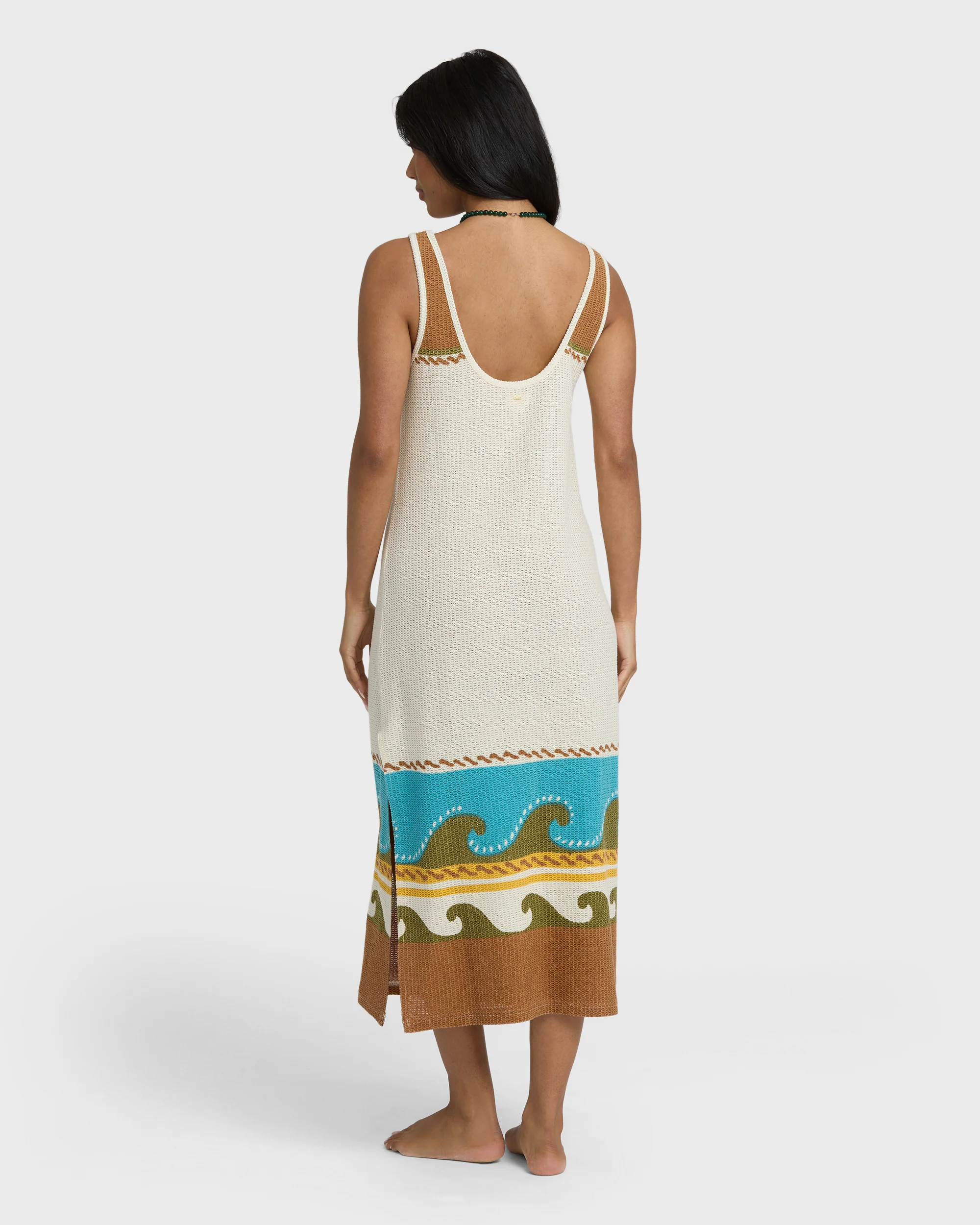 Womens Solar Babe Midi Dress - Image 5