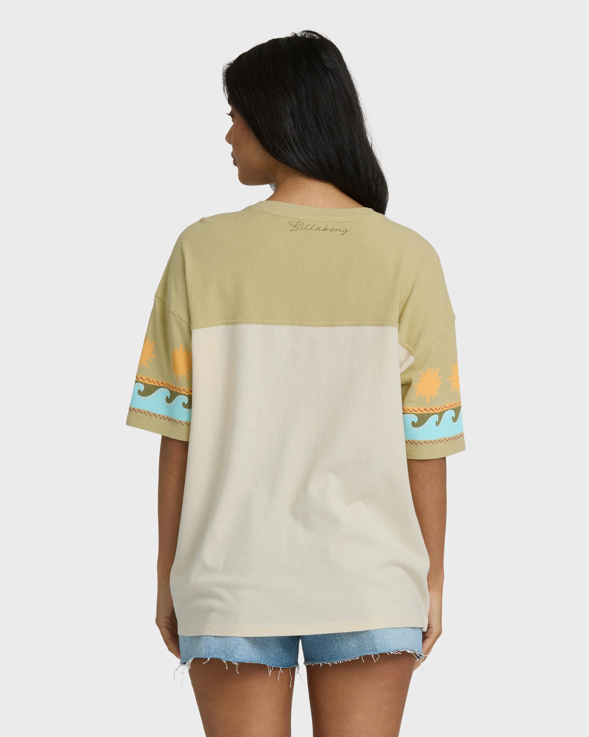Split Palm Short Sleeve T-Shirt - White Cap - Image 8