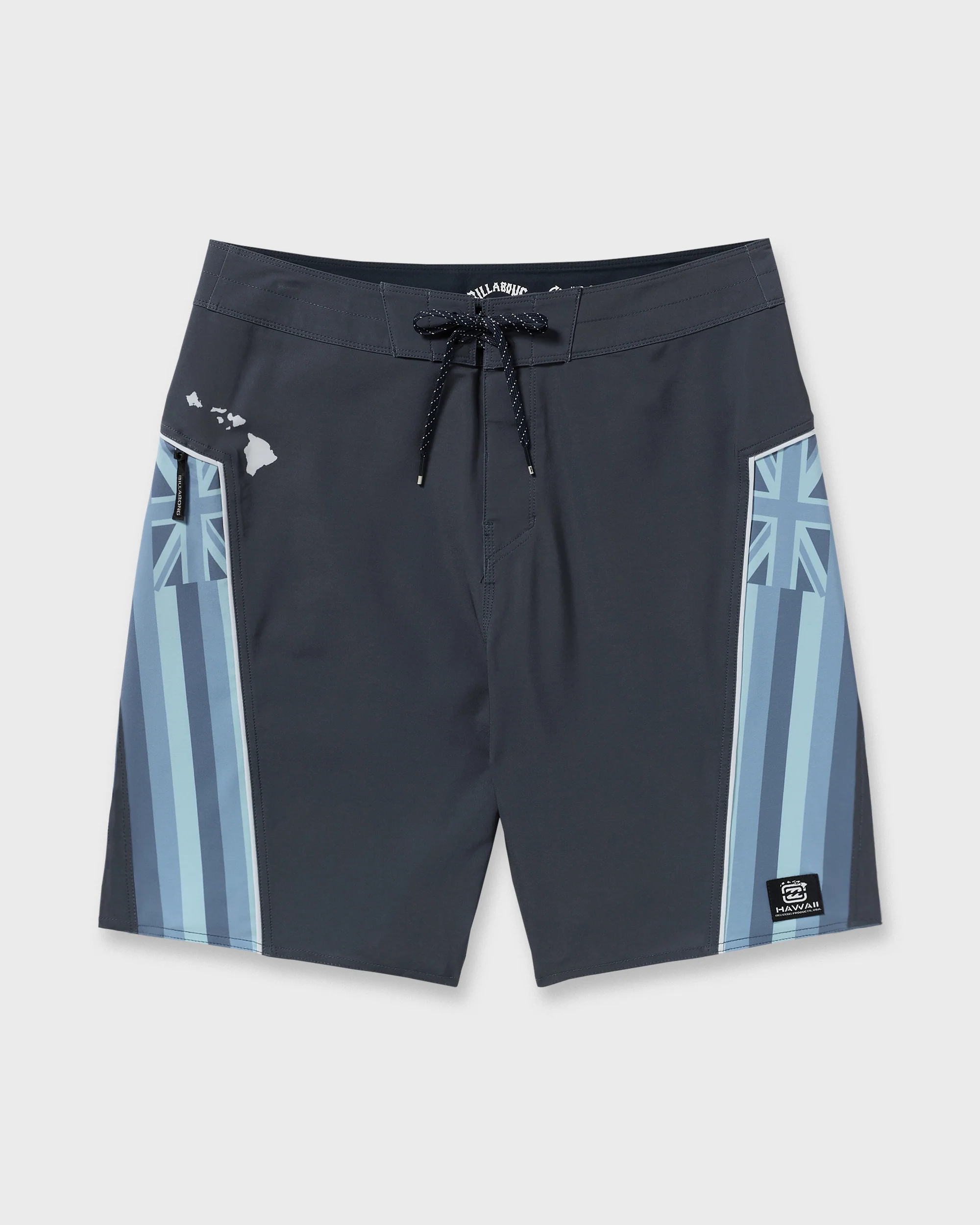 Straddie Pro Hi 20" Boardshorts - Harbor Blue - Image 8
