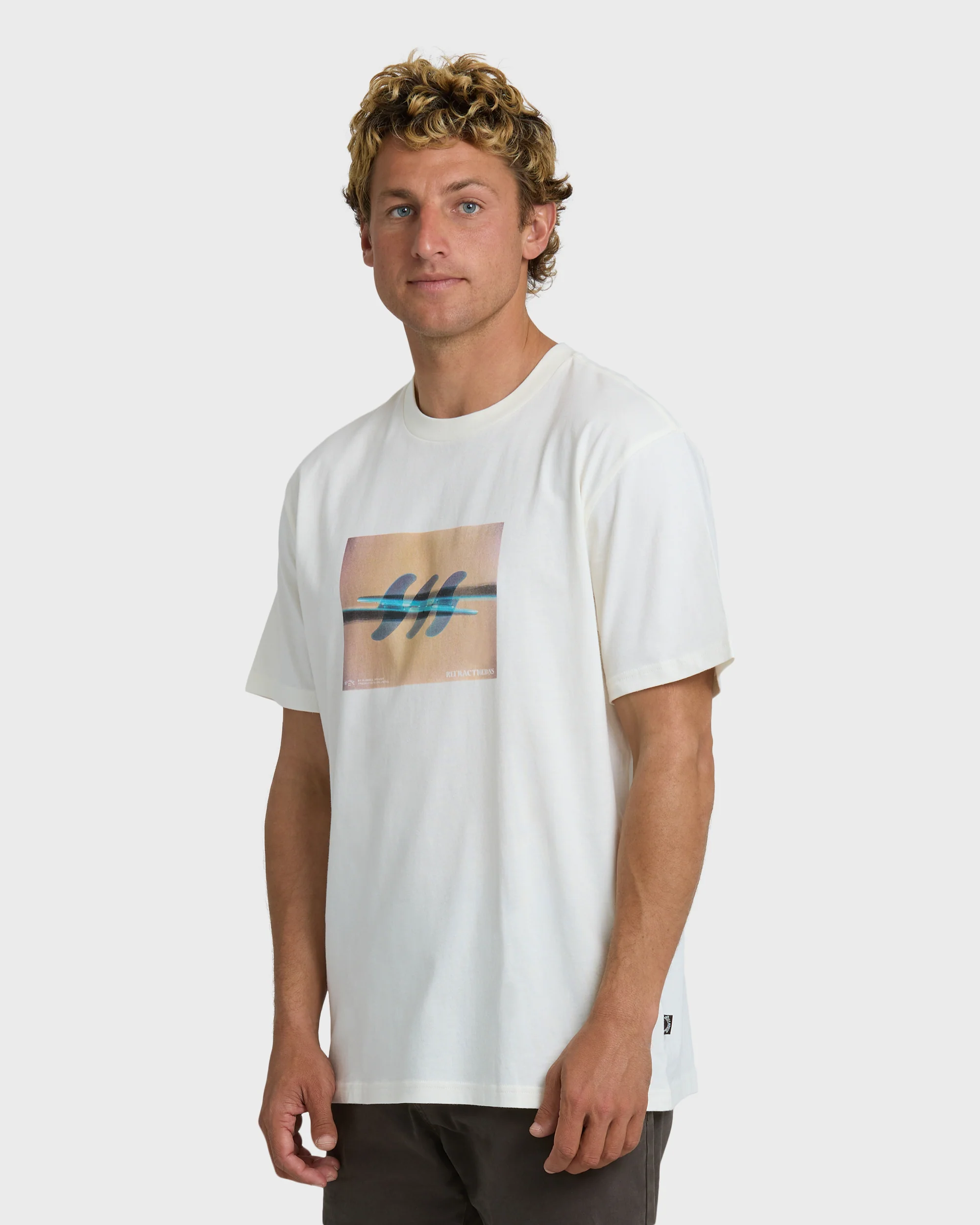 Subconscious Premium Short Sleeve T-Shirt - Off White - Image 3