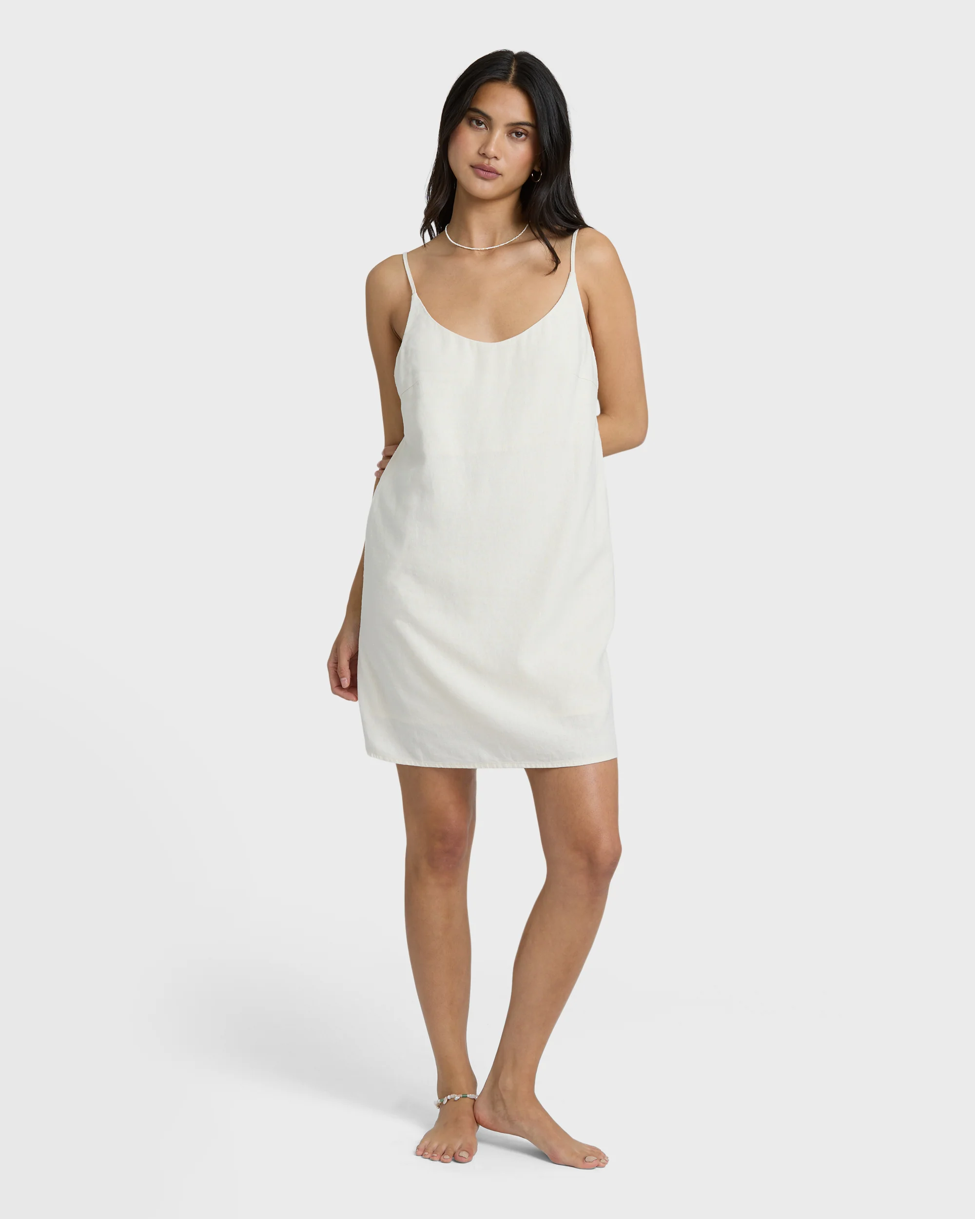 Summer Love Mini Dress - Salt Crystal - Image 4