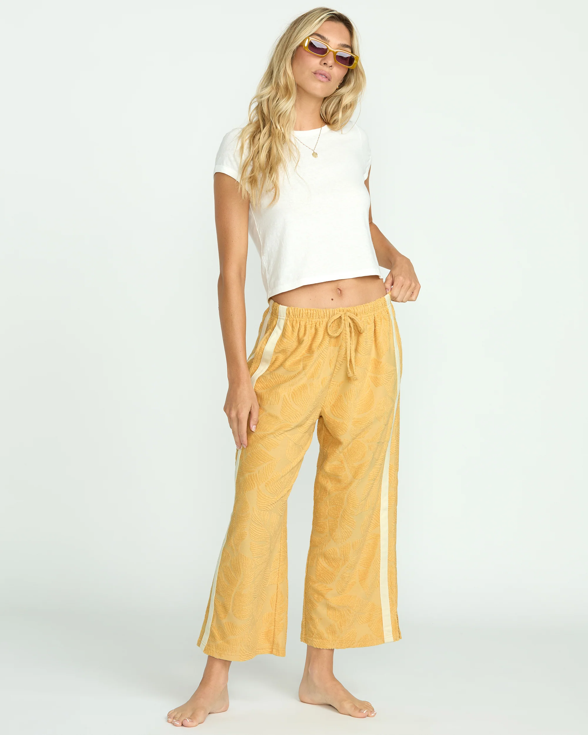 Sun Palm Terry Pants - Gold Coast - Image 2