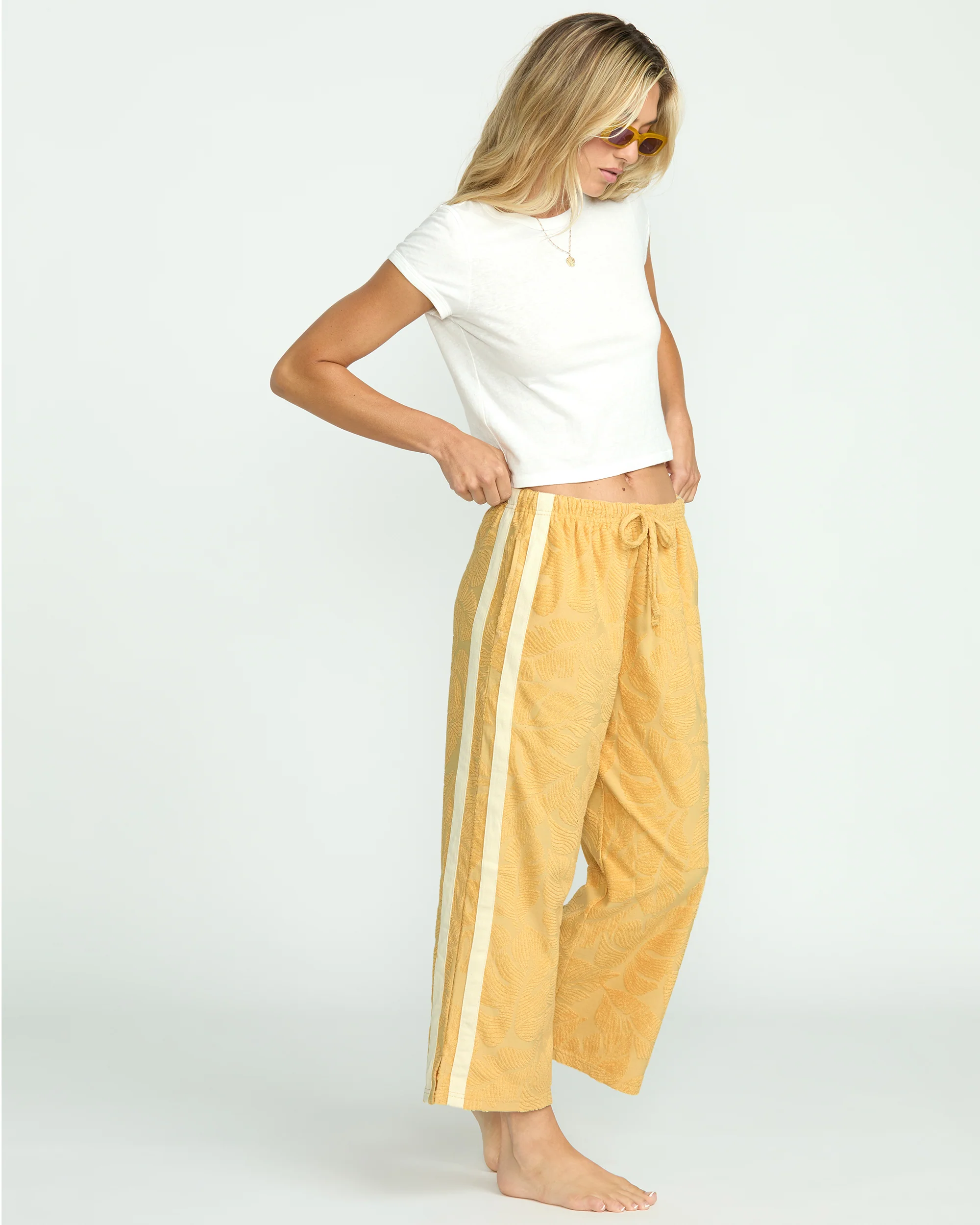 Sun Palm Terry Pants - Gold Coast - Image 4